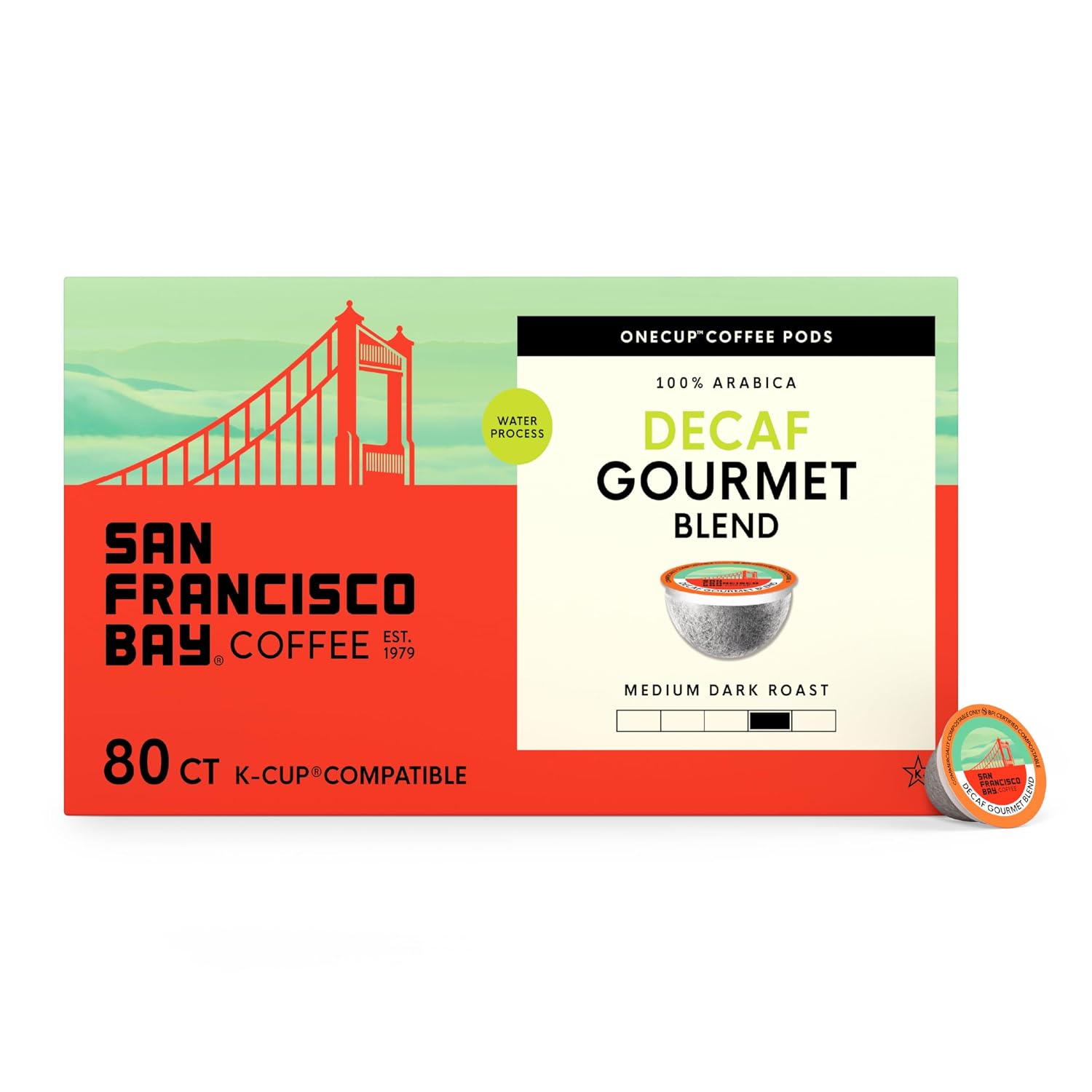 San Francisco Bay French Roast K-Cup Compatible Coffee Pods, 36 ct
