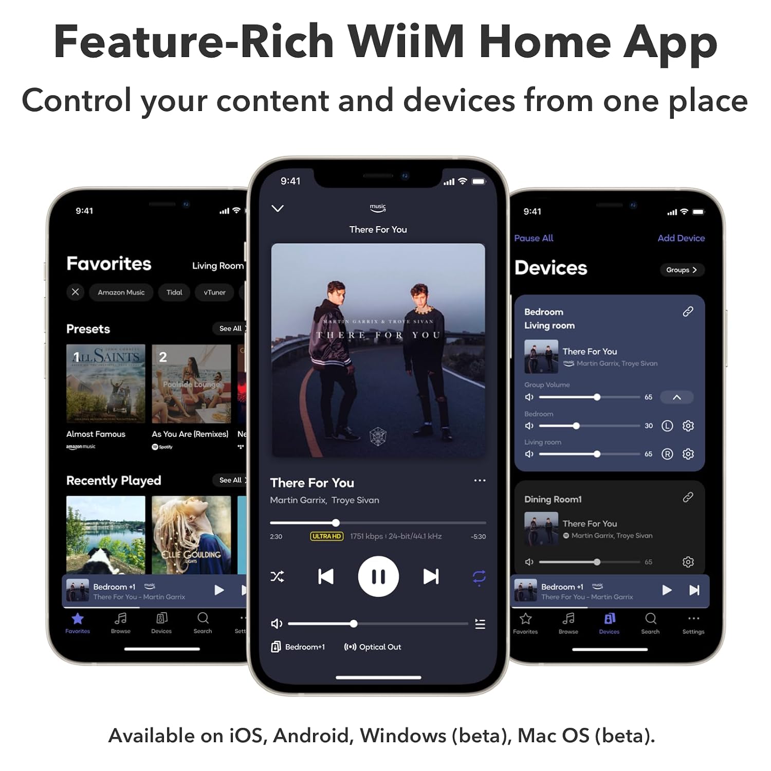WiiM Amp Pro Streaming Amplifier for TV, Music & Passive Speakers | Upgrade Your Favorite Passive Speakers with Wireless Streaming, Smart Control, and High-quality Sound.