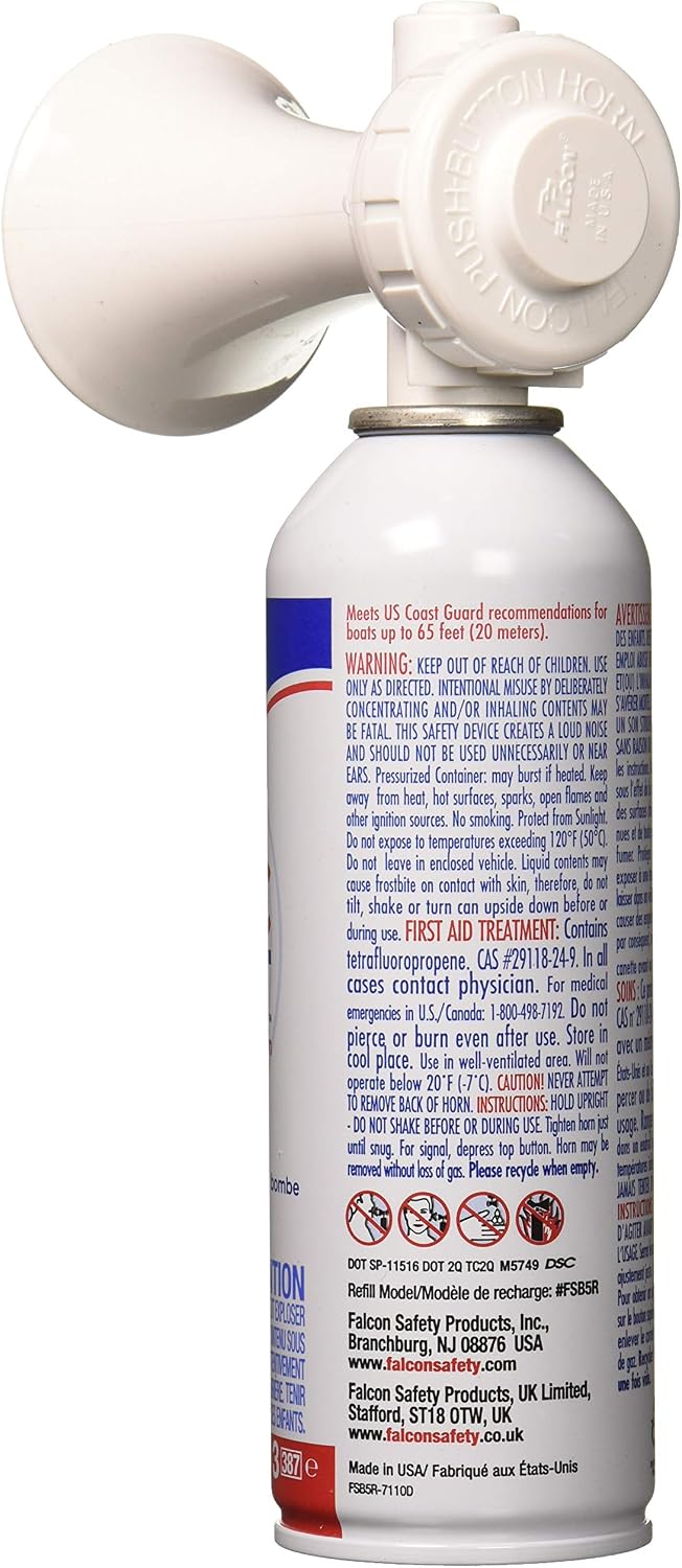 Falcon Safety Products FSB5BU Sonic Blast - 5 oz.