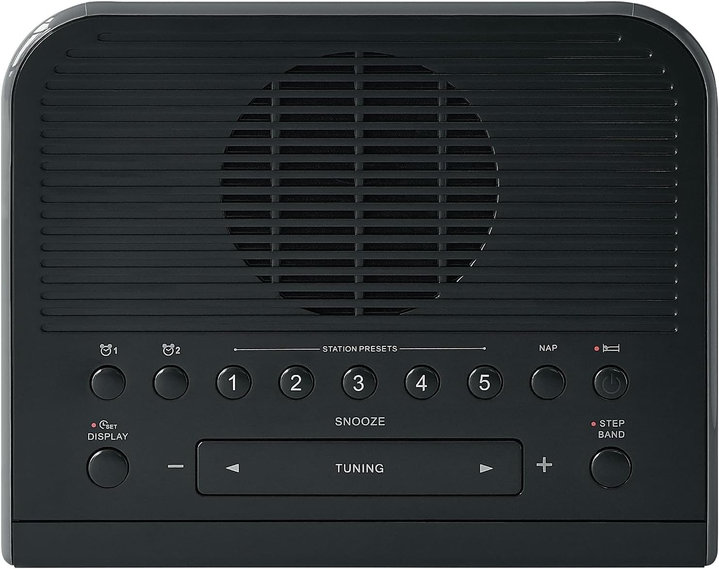 Sangean RCR-5 Digital AM/FM Clock Radio, White