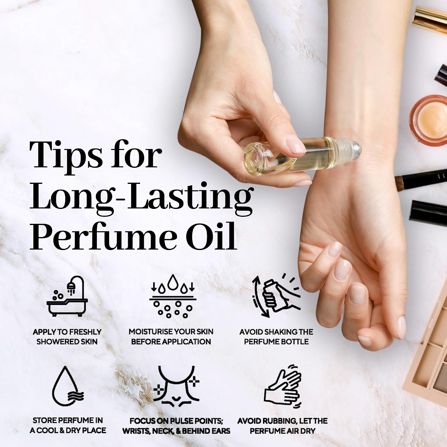 Comparable to White Linen Alcohol-Free Fragrance - 8ml Travel Size Perfume Oil in Glass Bottle, Perfume Oil Roll On Rollerball for On the Go Use