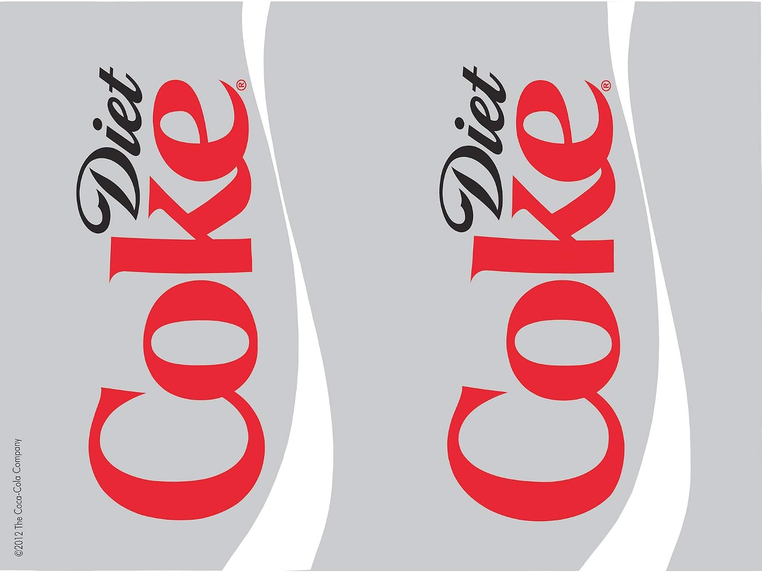 Tervis Plastic 1069599 Coca-Cola - Diet Coke Tumbler with Wrap and Frosted Lid 24oz, Clear