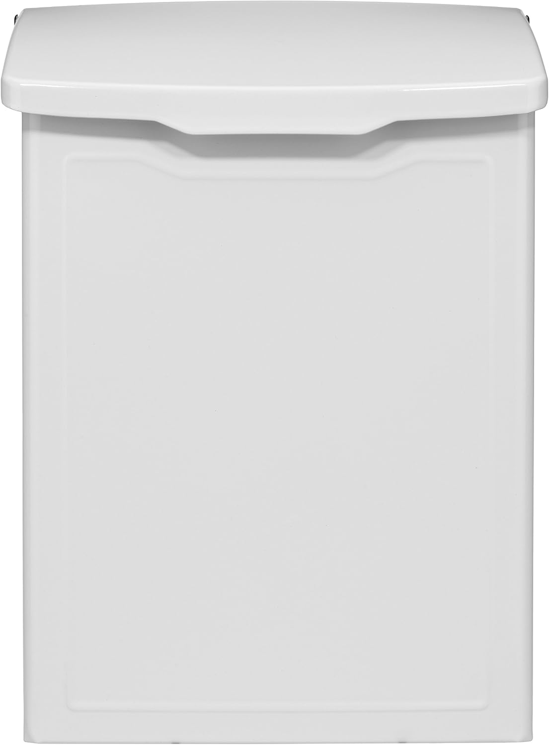 Architectural Mailboxes 2681B Black Marina Wall Mount Mailbox, Small | Galvanized steel build for outside with weather-resistant outdoor construction and a rust-resistant powder-coat finish.