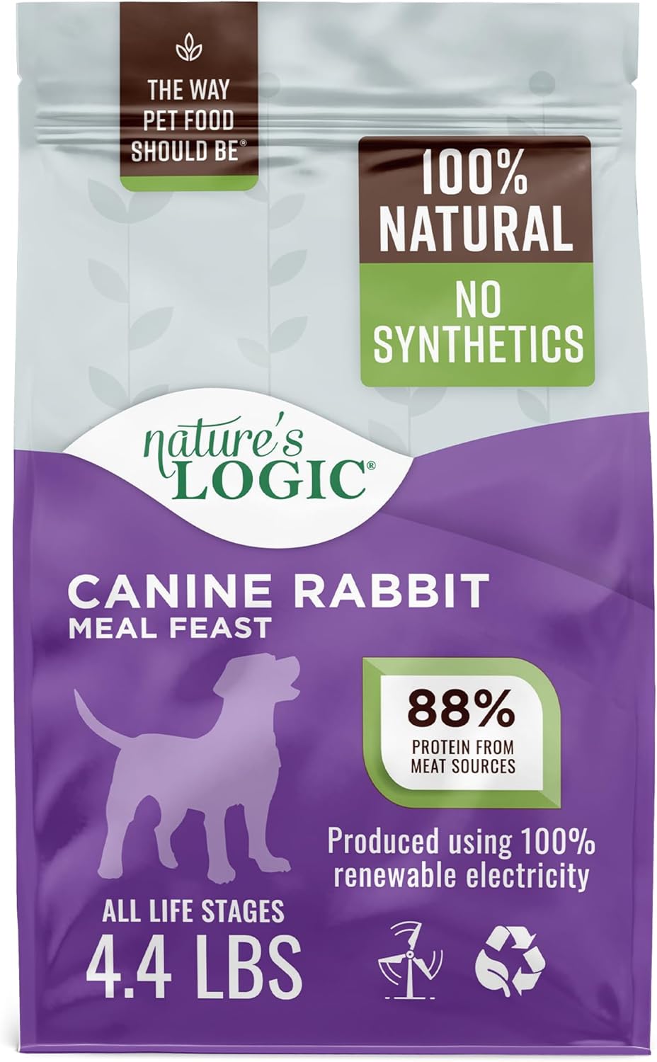 NATURE'S LOGIC Dry Dog Food - Beef Meal Feast Dry Kibble, 13 lb