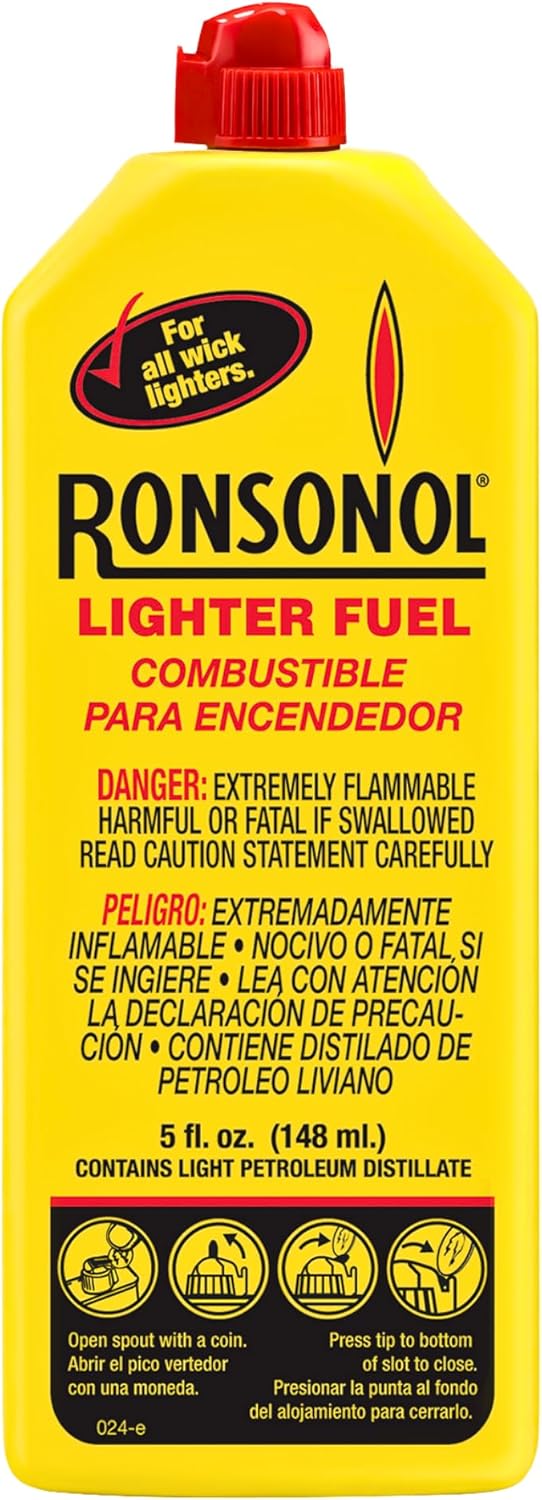 Ronson 12 Ounce Ronson Lighter Fuel - Pack of 2