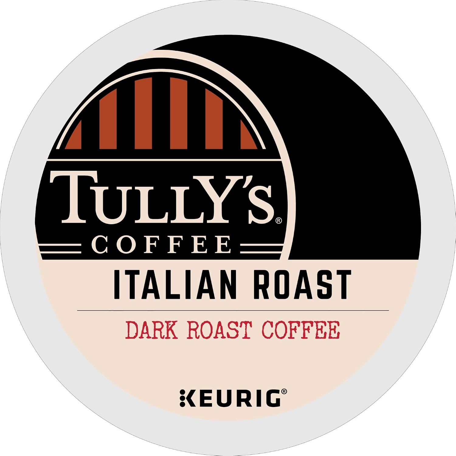 Tully's Coffee Hawaiian Blend Keurig Single-Serve K-Cup Pods, Medium Roast Coffee, 96 Count