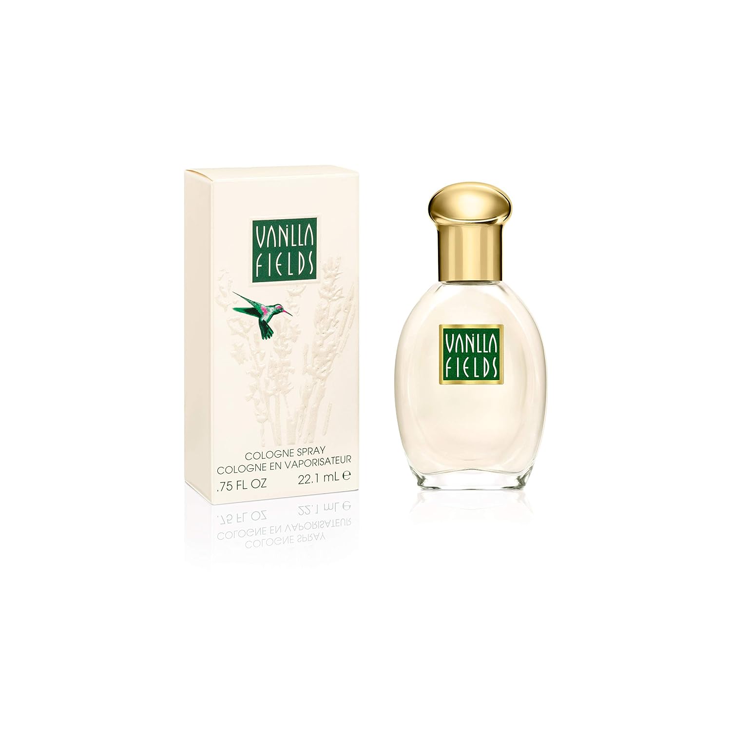 Vanilla Fields Cologne Spray, Vegan Formula, Perfume, Enticing Flower Notes, 0.75oz