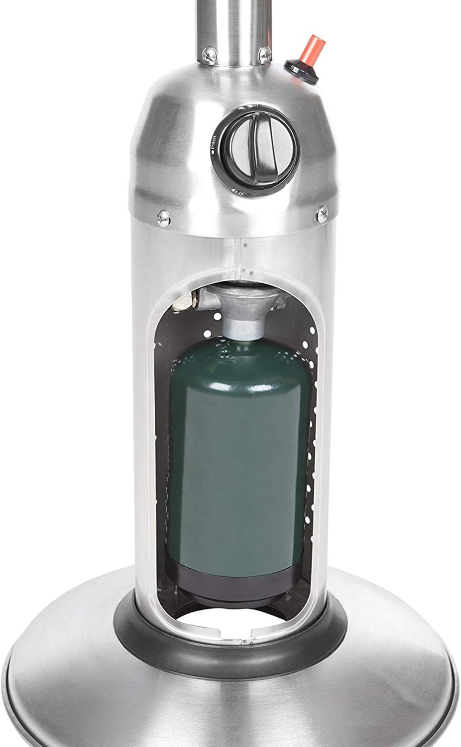 Original SUNHEAT Round Tabletop Patio Heater - Golden Hammer