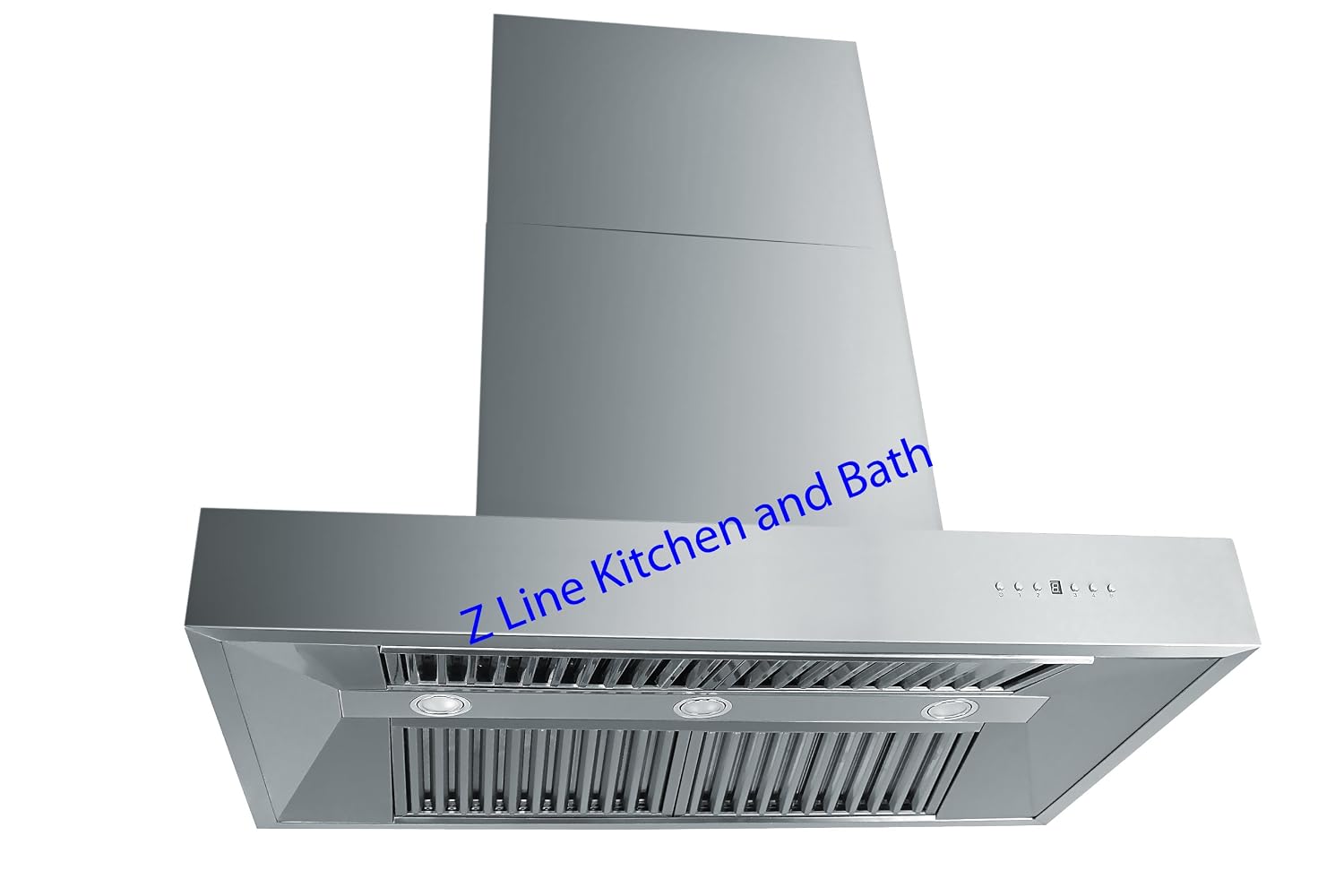 ZLINE Kitchen and Bath 42 in. 700 CFM Ducted Island Mount Range Hood in Stainless Steel KECOMi-42