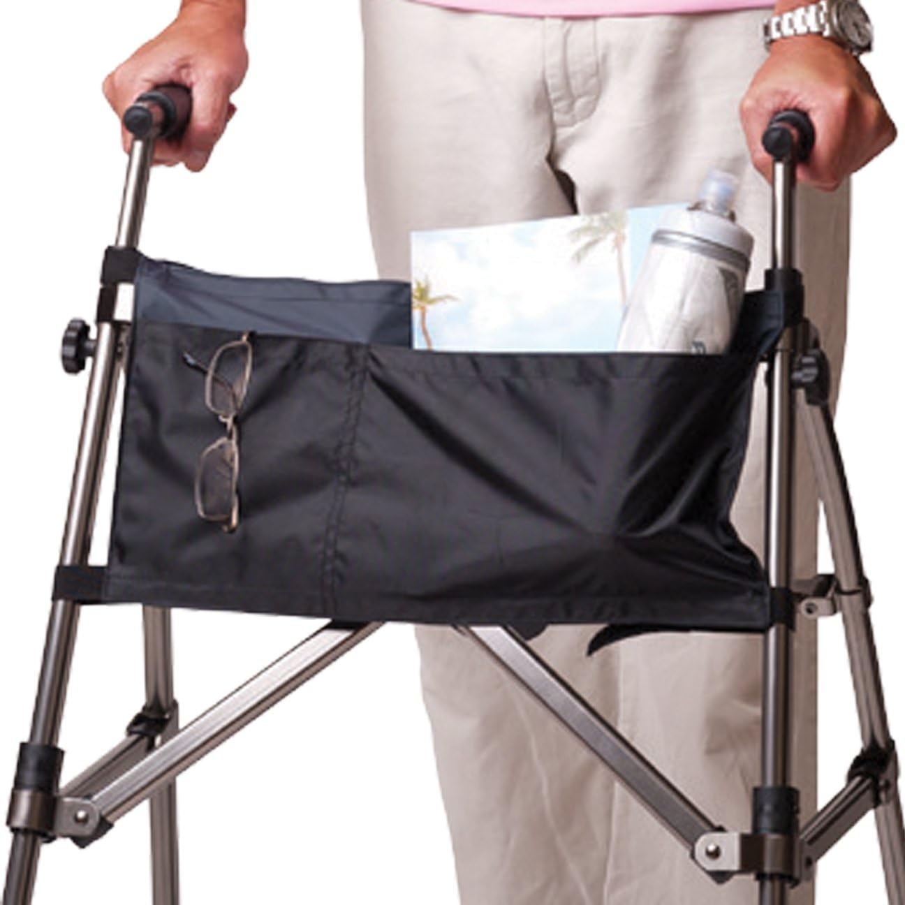 Stander Walker Maintenance Kit, Replacement Parts Include Wheels, Ski Glides, Pouch, and Foam Hand Grips