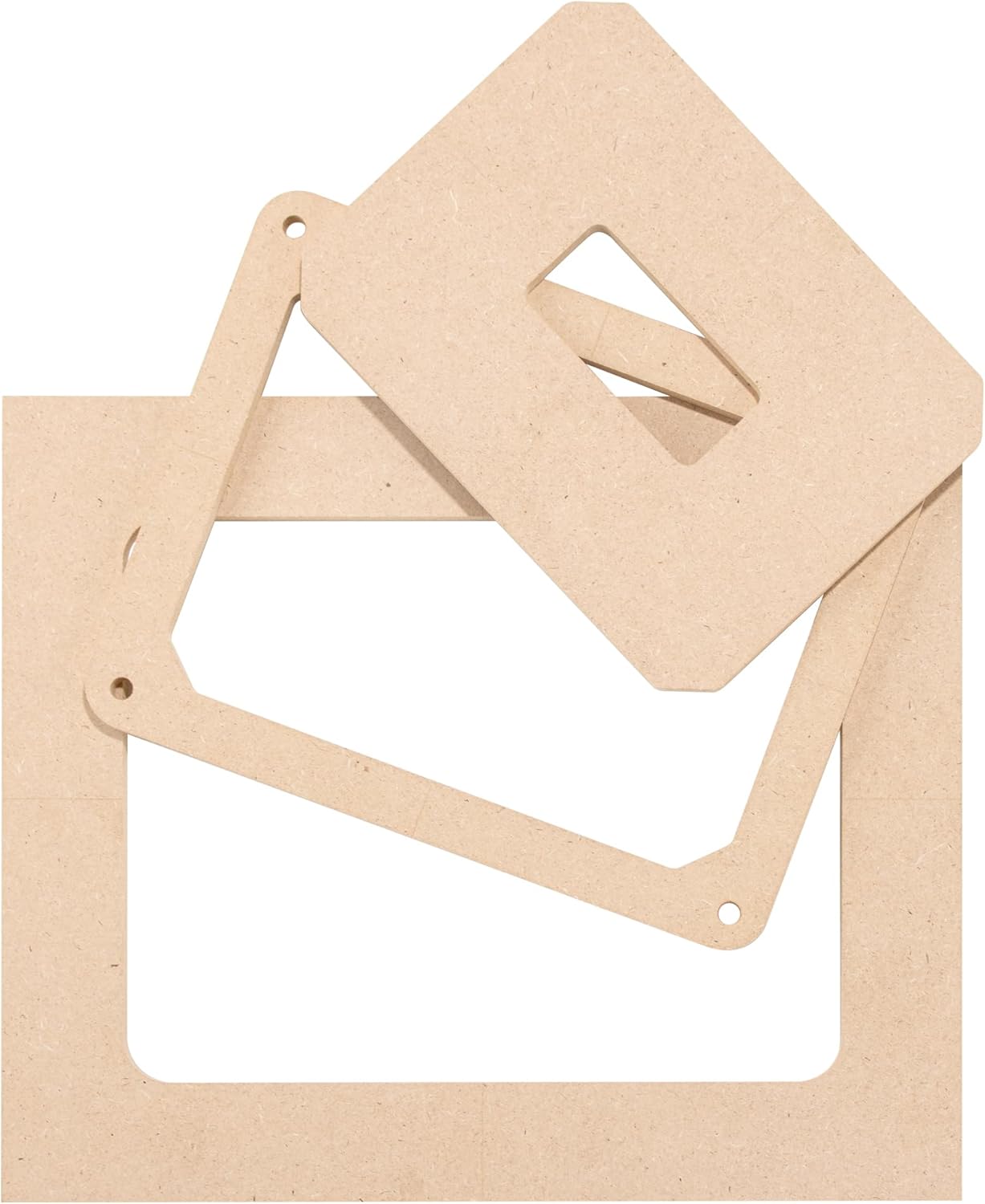 O'SKOOL Router Table Insert Plate Template Kit for 9-1/4" × 11-3/4" Plates | MDF Routing Guides, Router Bits