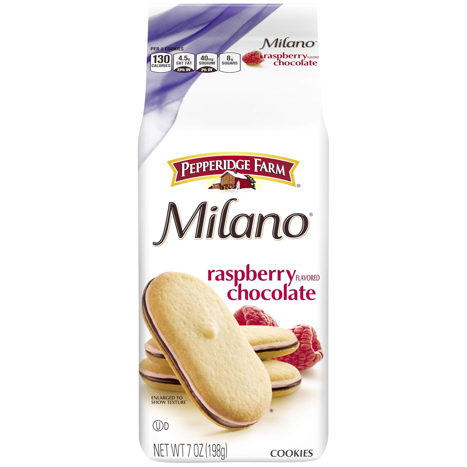 Pepperidge Farm Milano Cookies, Dark Chocolate, 20 Packs Tub, 2 Cookies Per Pack