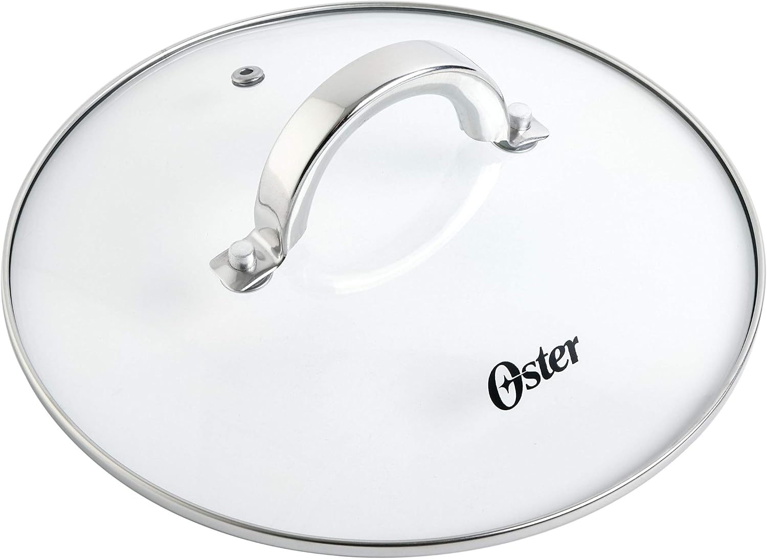 Oster Dutch Oven with Steamer Basket 3-Quart - Sangerfield Stainless Steel, Stovetop Steamer for Vegetables, Rice & Tamales, Dishwasher Safe