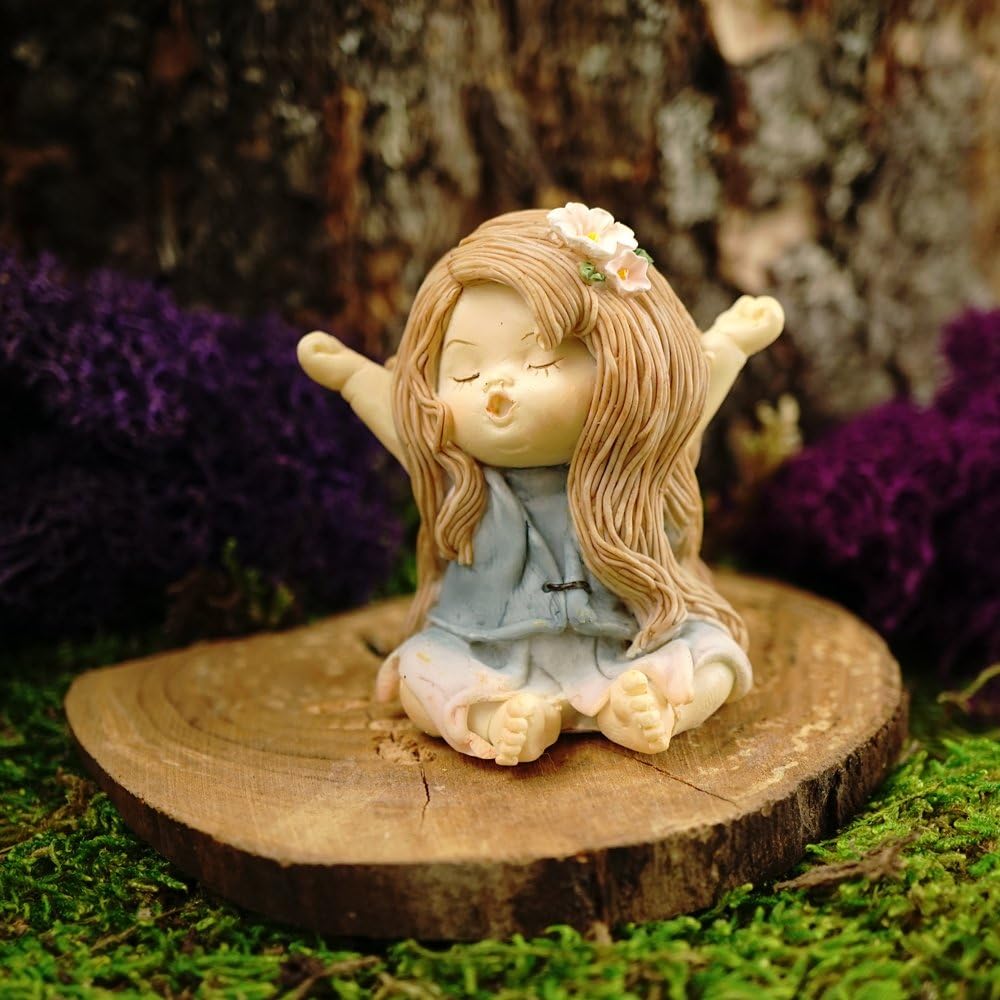 Top Collection Miniature Fairy Garden and Terrarium Statue, Mini Dragon, Green