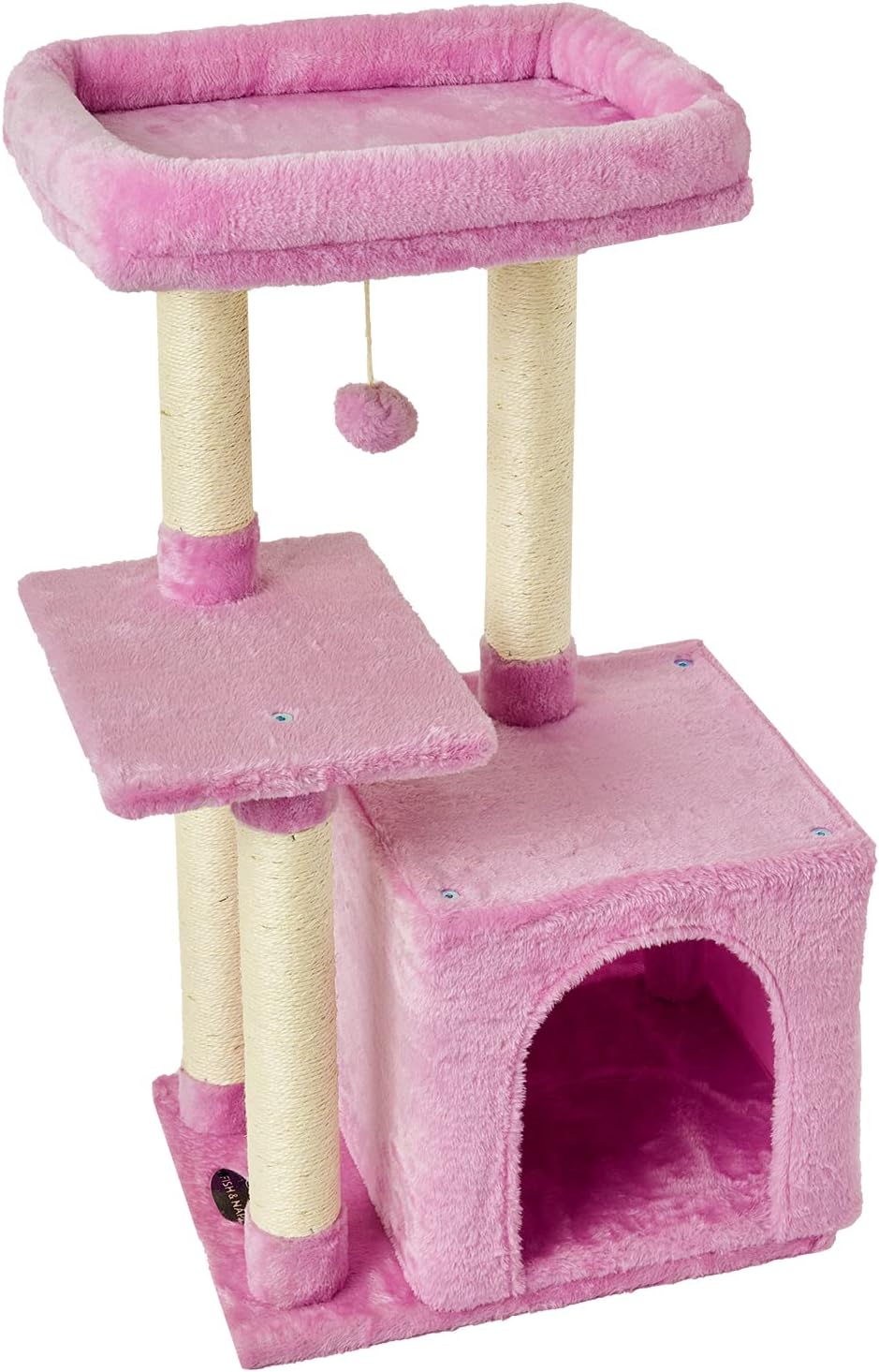 Cute Cat Tree Kitten Cat Tower Condo Cat Furniture Sisal Scratching Posts G