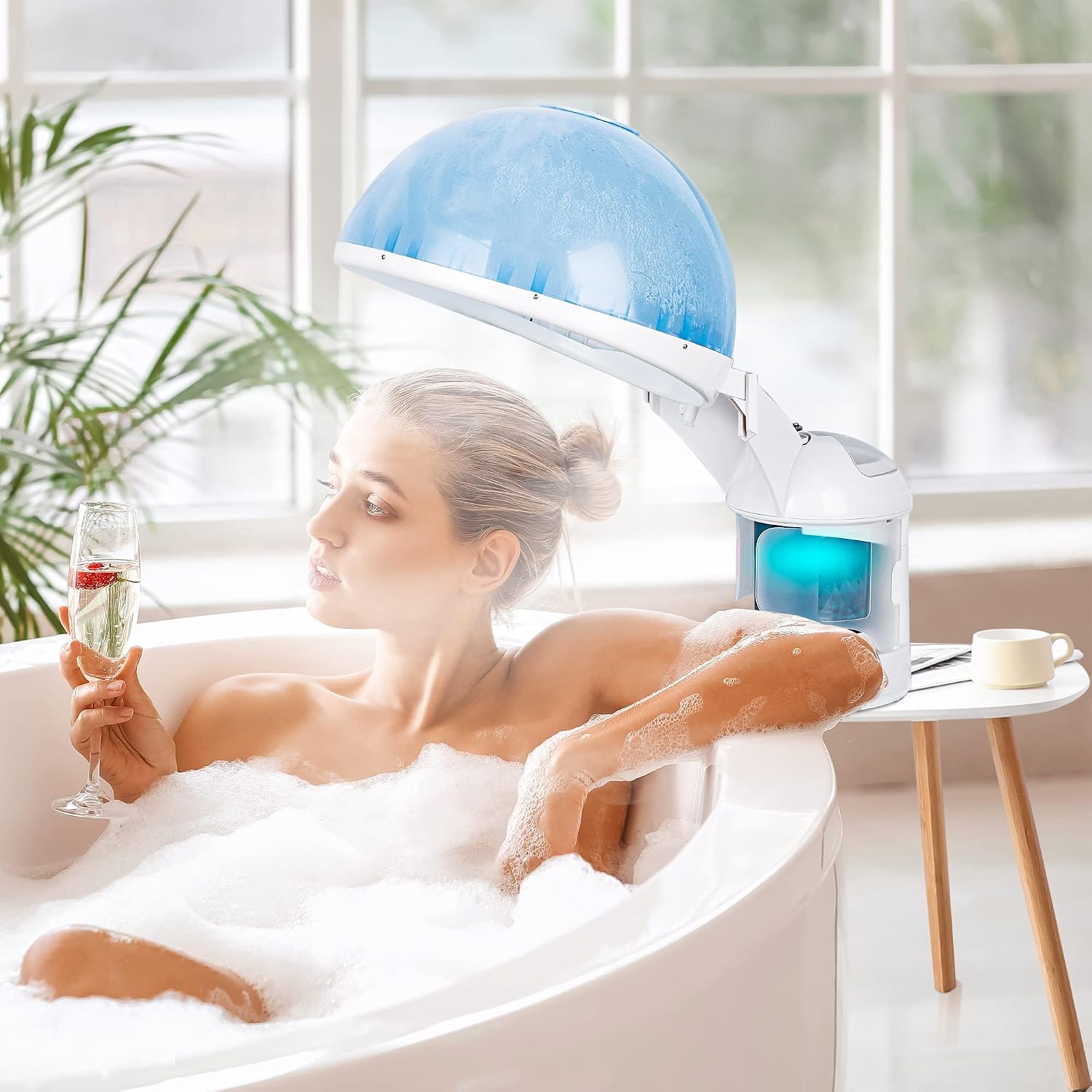 Ionic Nano Mist 2 in 1 Hair Face Steamer