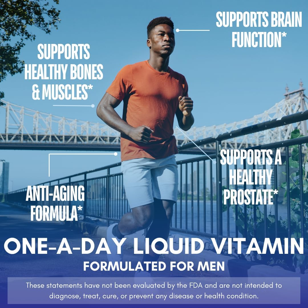 Tropical Oasis Adult Liquid Multivitamin -Liquid Multi-Vitamin and Mineral Supplement with 125 Total Nutrients Including; 85 Vitamins & Minerals, 23 Amino Acids, and 18 Herbs - 16 fl oz, 32 serv