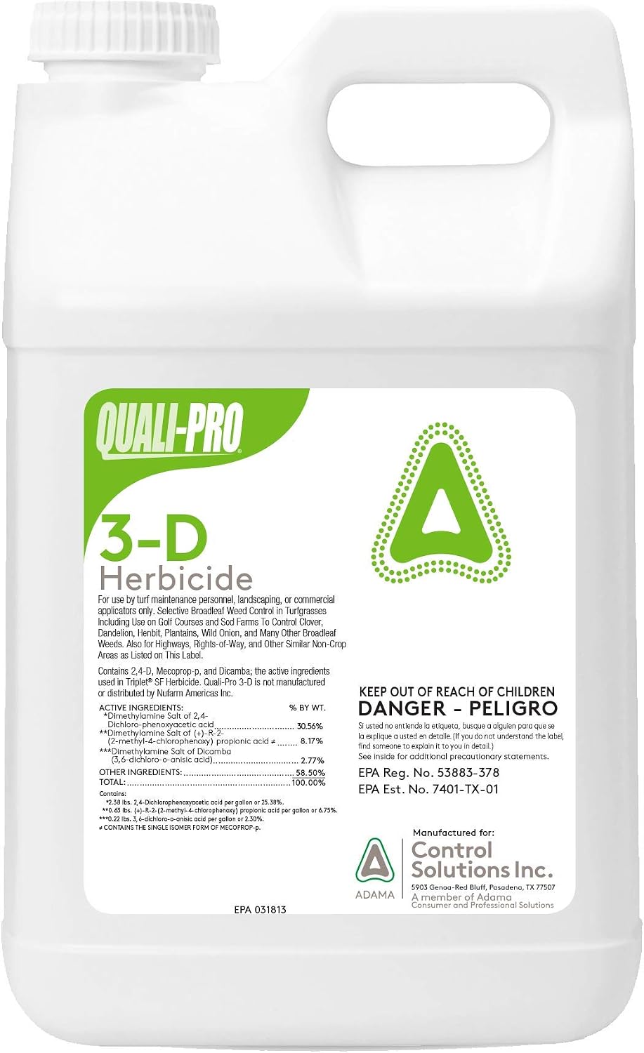 Quali Pro 3 - D Herbicide (2.5 Gallon Jug)