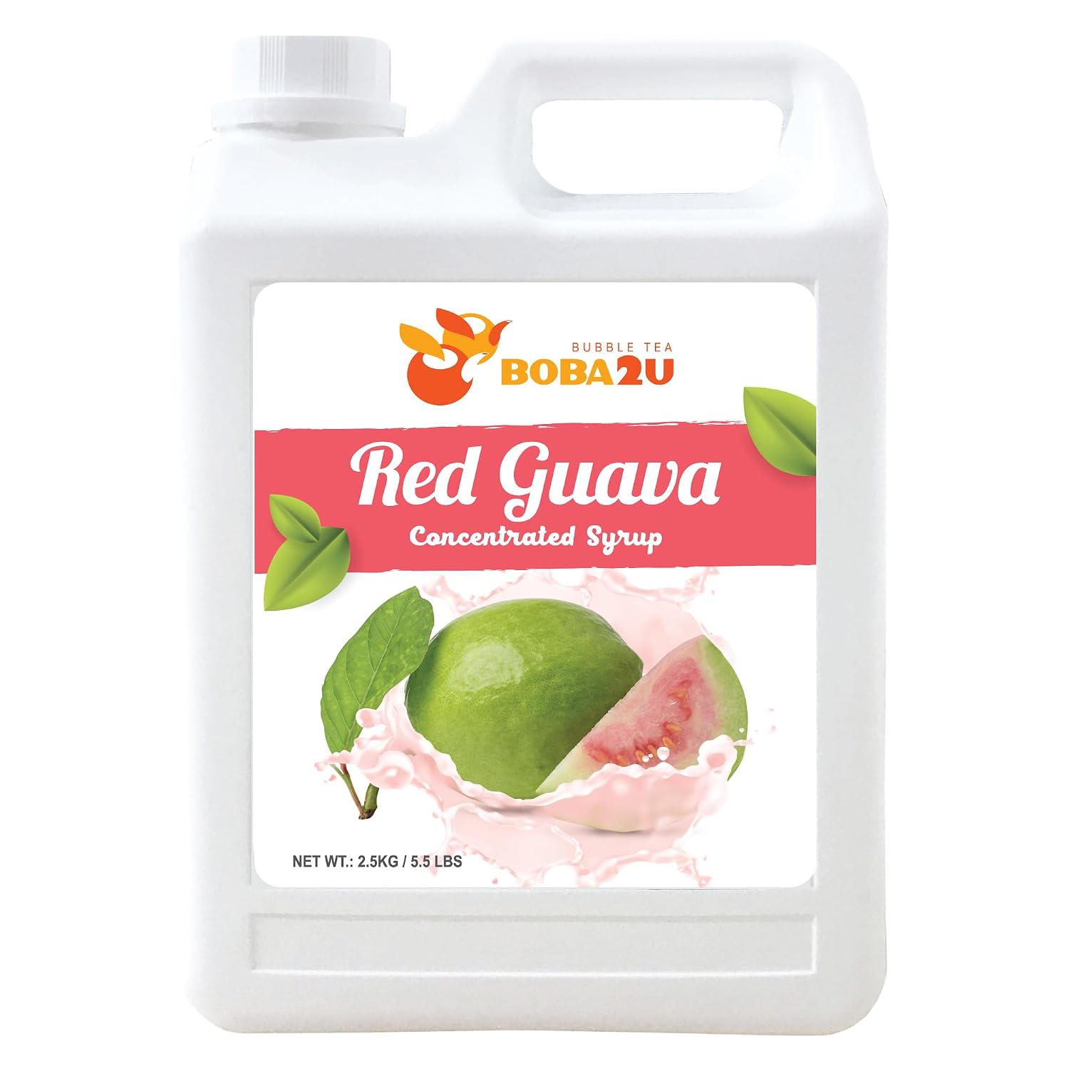 BOBA2U | CONCENTRATED SYRUP | 5.5 LBS (PASSION FRUIT)