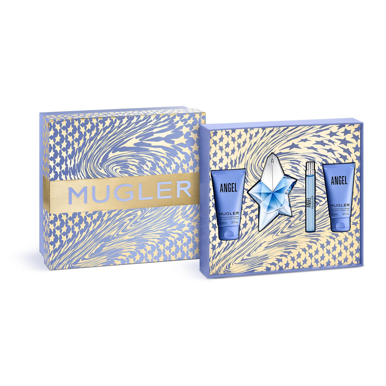 Mugler Angel Eau de Parfum - Long Lasting Ambery Gourmand Perfume for Women | Fragrance with Bergamot, Praline & Patchouli - Long Lasting Womens Gourmand Scent - Perfect for Everyday Wear - Refillable
