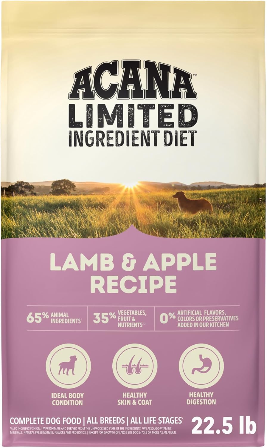 ACANA Singles Limited Ingredient Dry Dog Food Beef & Pumpkin 4.5lb Bag