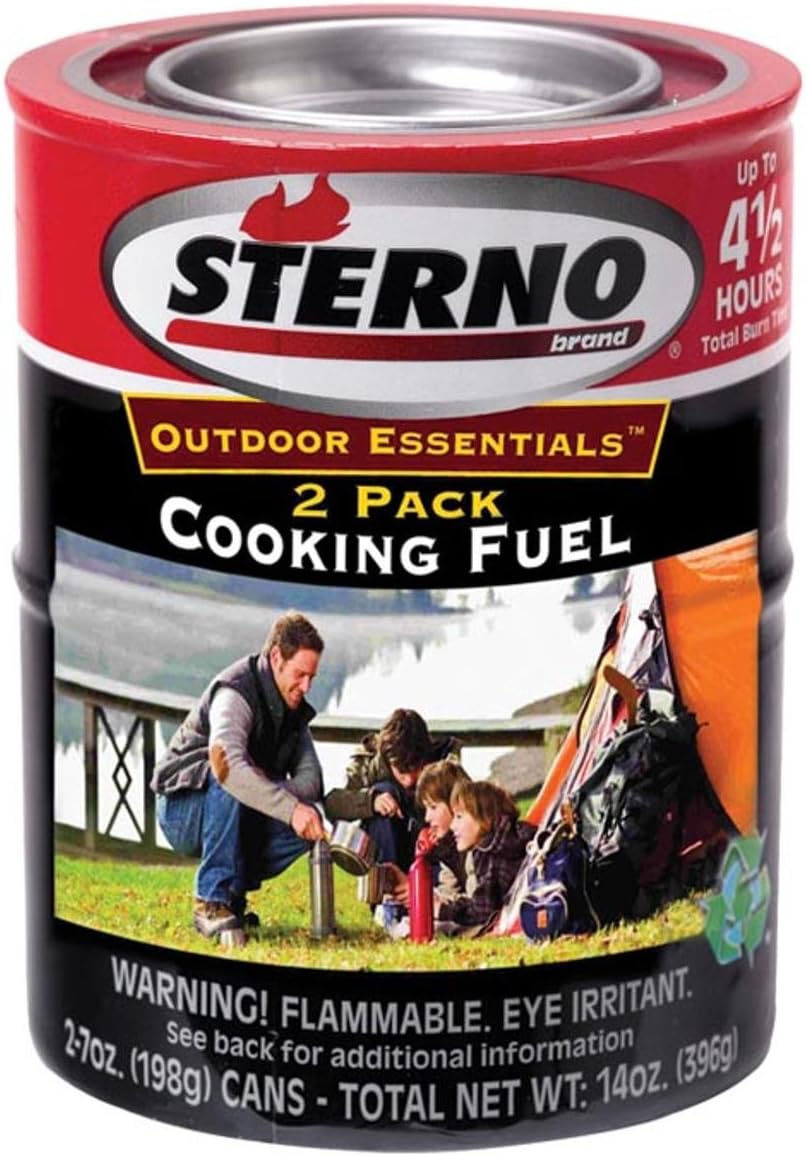Sterno 7-Ounce Outdoor Cooking Fuel, 2-Pack