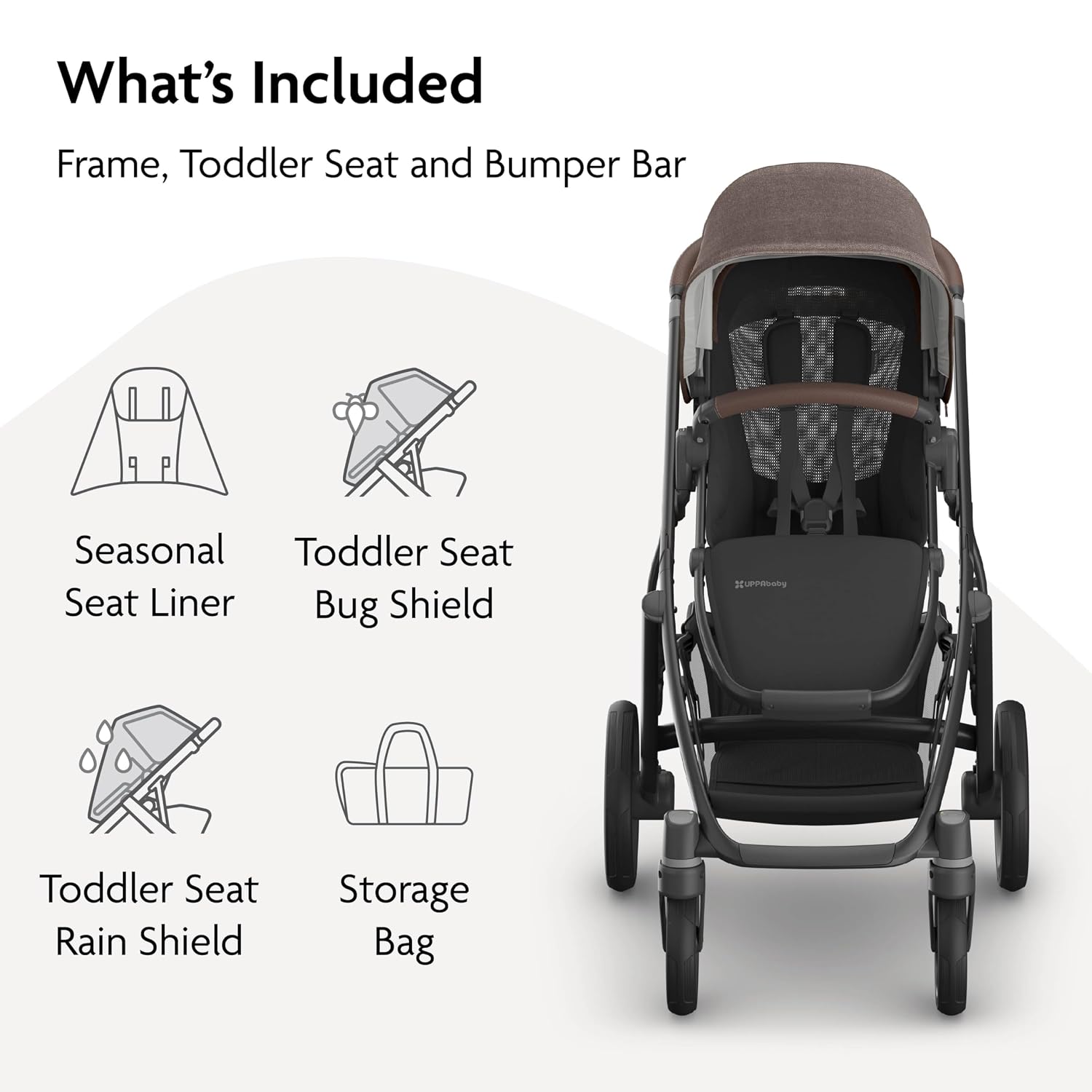 UPPAbaby Vista V3 Convertible Single-to-Double Stroller - Jake