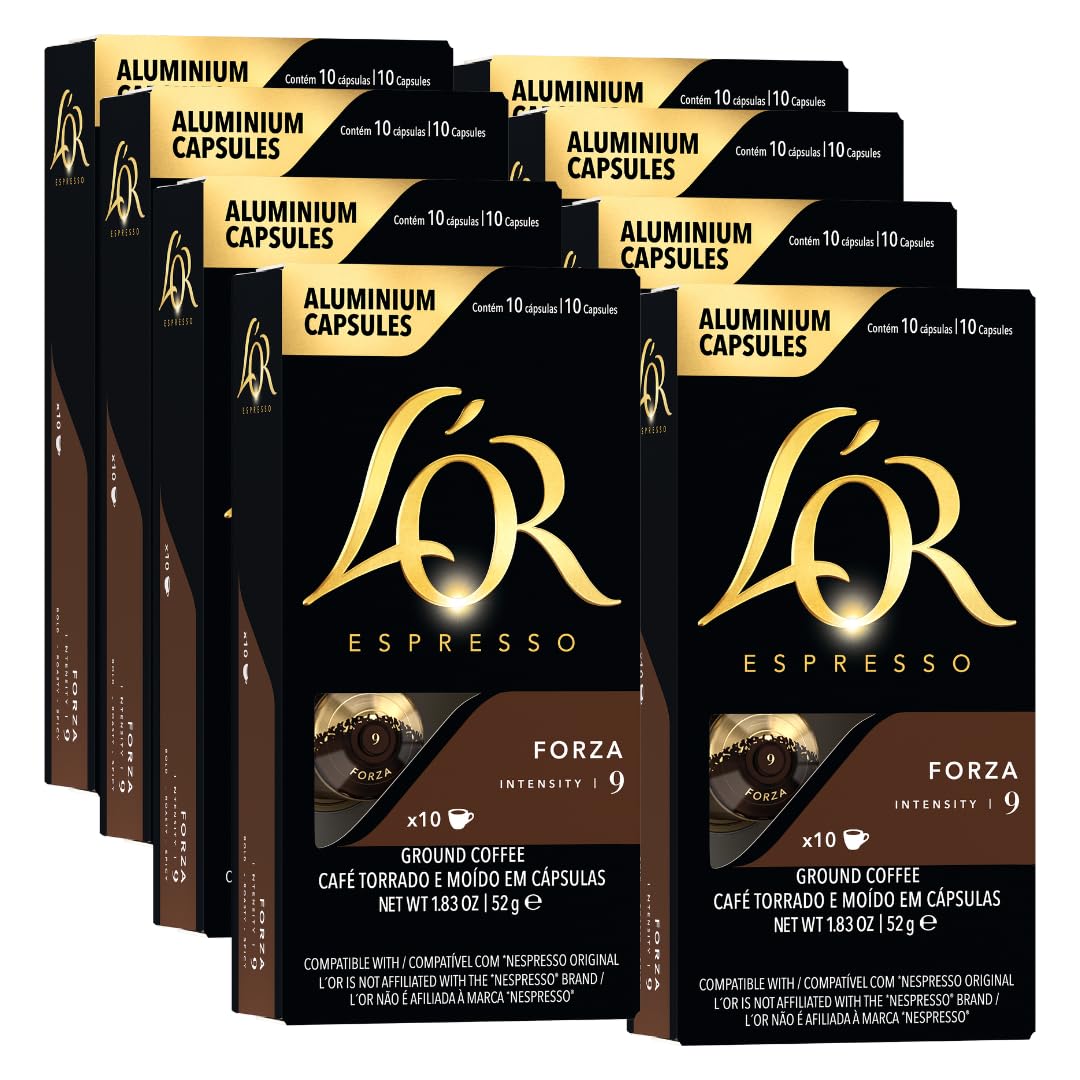 L'OR Espresso Capsules, Medium Roast, Chocolate, 10 Capsules