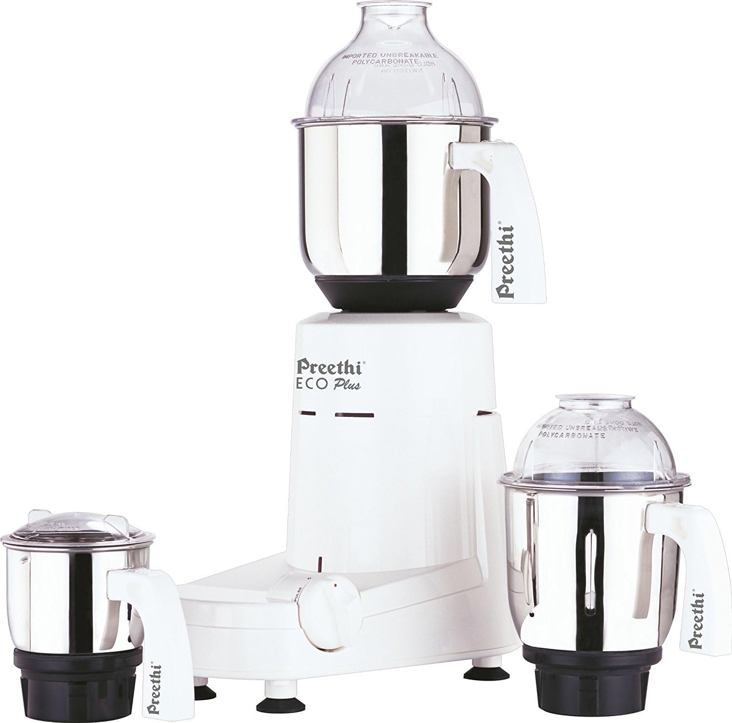 Preethi Eco Plus Mixer Grinder 110-Volt for use in USA/Canada