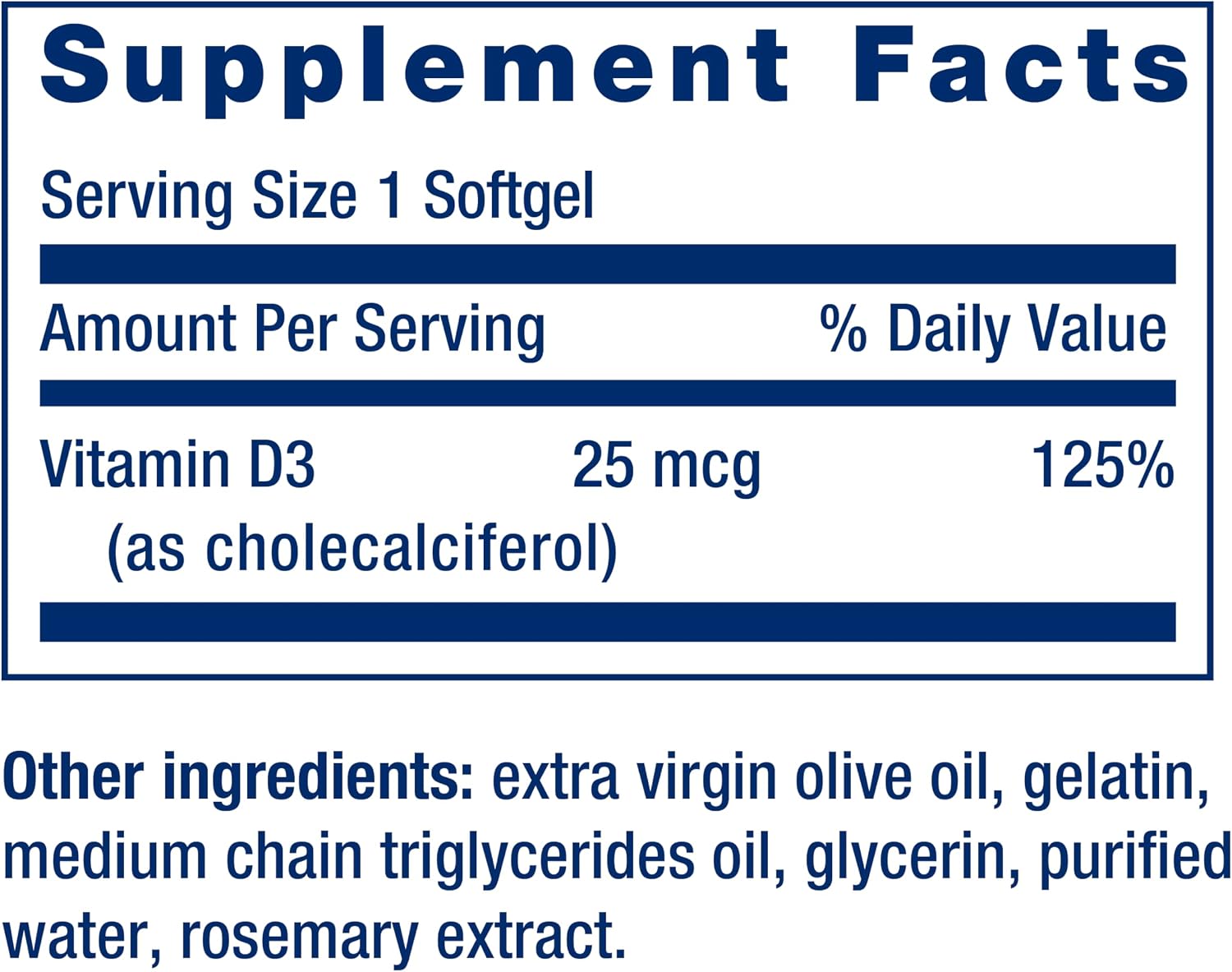 Life Extension Vitamin D3 25 mcg (1000 IU), Immune System Support, Bone Health, Whole-Body Health, Value Size, Gluten-Free, Non-GMO, 250 softgels | Bone Health, Cognitive Health & Immune System Support, Gluten-Free & Non-GMO, Once Daily for a Two-Month S…
