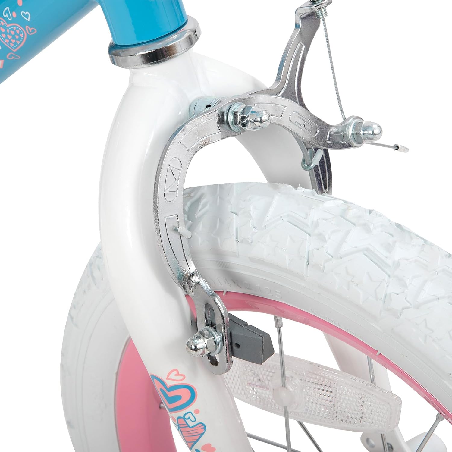 JOYSTAR Angel Girls Bike for Toddlers and Kids Ages 2-12 Years | 12-20 Inch Kids Bike with Training Wheels & Basket, 20 24“ Bicycle with Kickstand