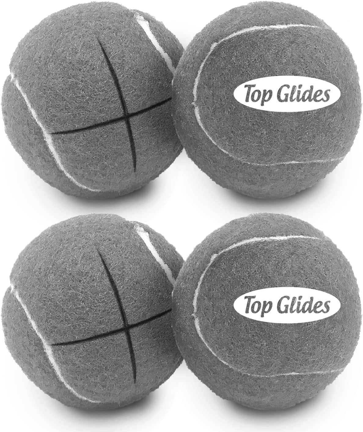 Top Glides Precut Walker Tennis Ball Glides