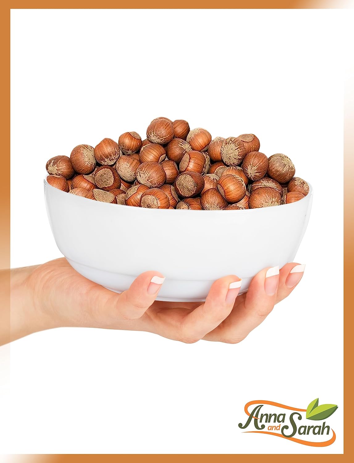 Anna and Sarah Large Oregon Hazelnuts in Shell in Box, 5 Lbs