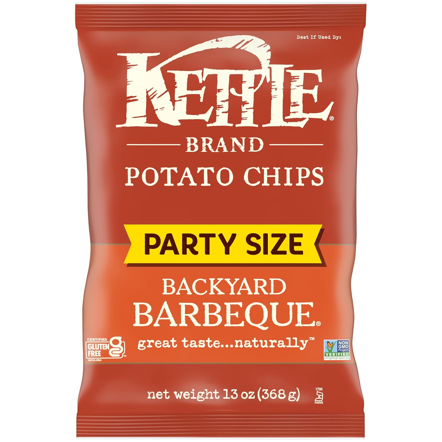 Kettle Brand Potato Chips, Backyard Barbeque Kettle Chips, 5 Oz