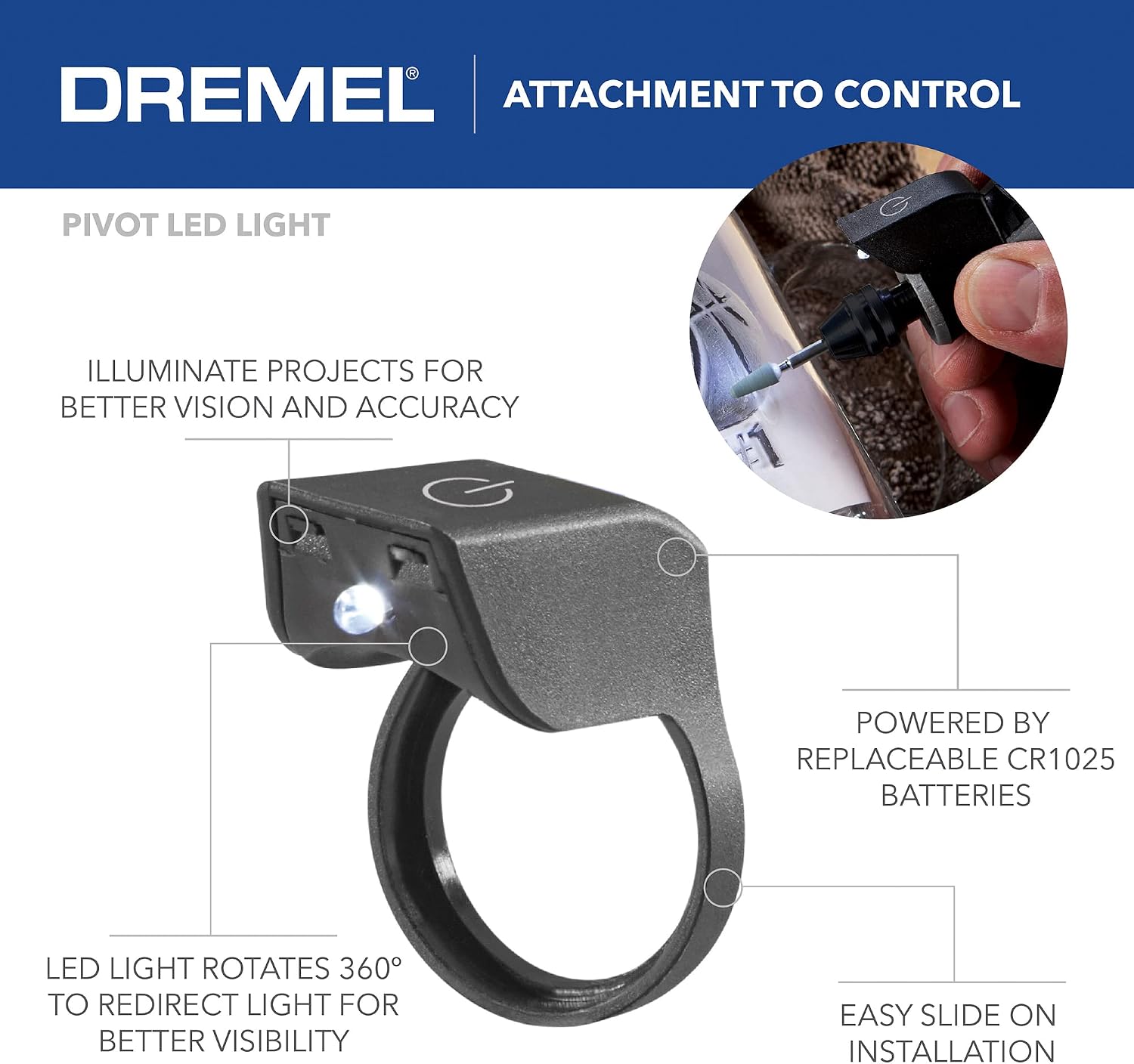 Dremel 4300-9/64 Rotary Tool Kit with Flex Shaft - 9 Attachments & 64 Accessories - Ideal for Engraving, Etching, Sanding, and Polishing