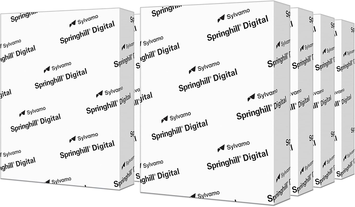Springhill White 8.5” x 11” Cardstock Paper, 90lb, 163gsm, 250 Sheets (1 Ream) – Premium Lightweight Cardstock, Printer Paper with Smooth Finish for Greeting Cards, Flyers, Scrapbooking – 015101R
