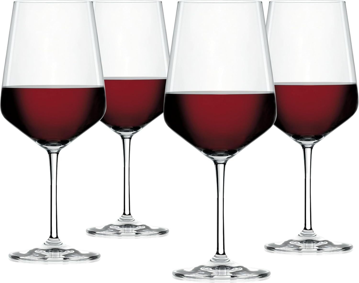 Spiegelau Style Crystal White Wine Glasses Gift Set, Elegant Stemmed Wine Glasses, Stylish Glassware for Dinner Party, Home Bar, Wedding Gifts, Birthday Gifts, Hosting Essentials, 15.5 oz, Set of 4