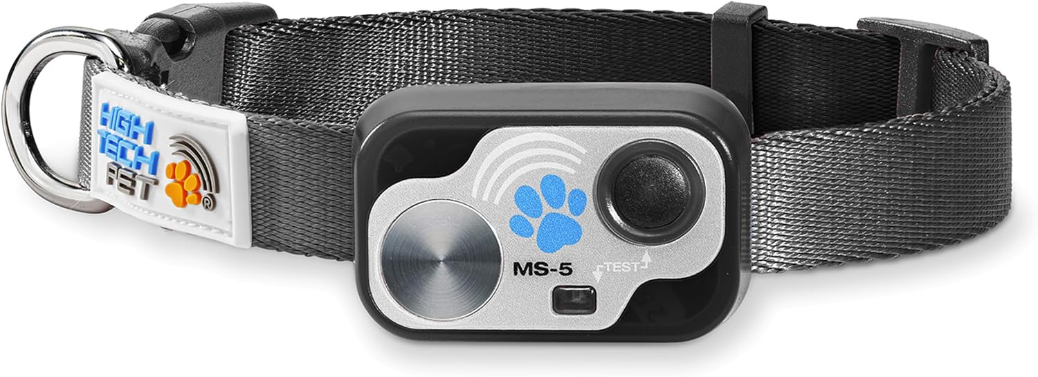 High Tech Pet Genuine MS-5® Automatic Smart Pet Door Collar, Tested & Certified for All Power Pet Doors - Water Proof, Battery Included