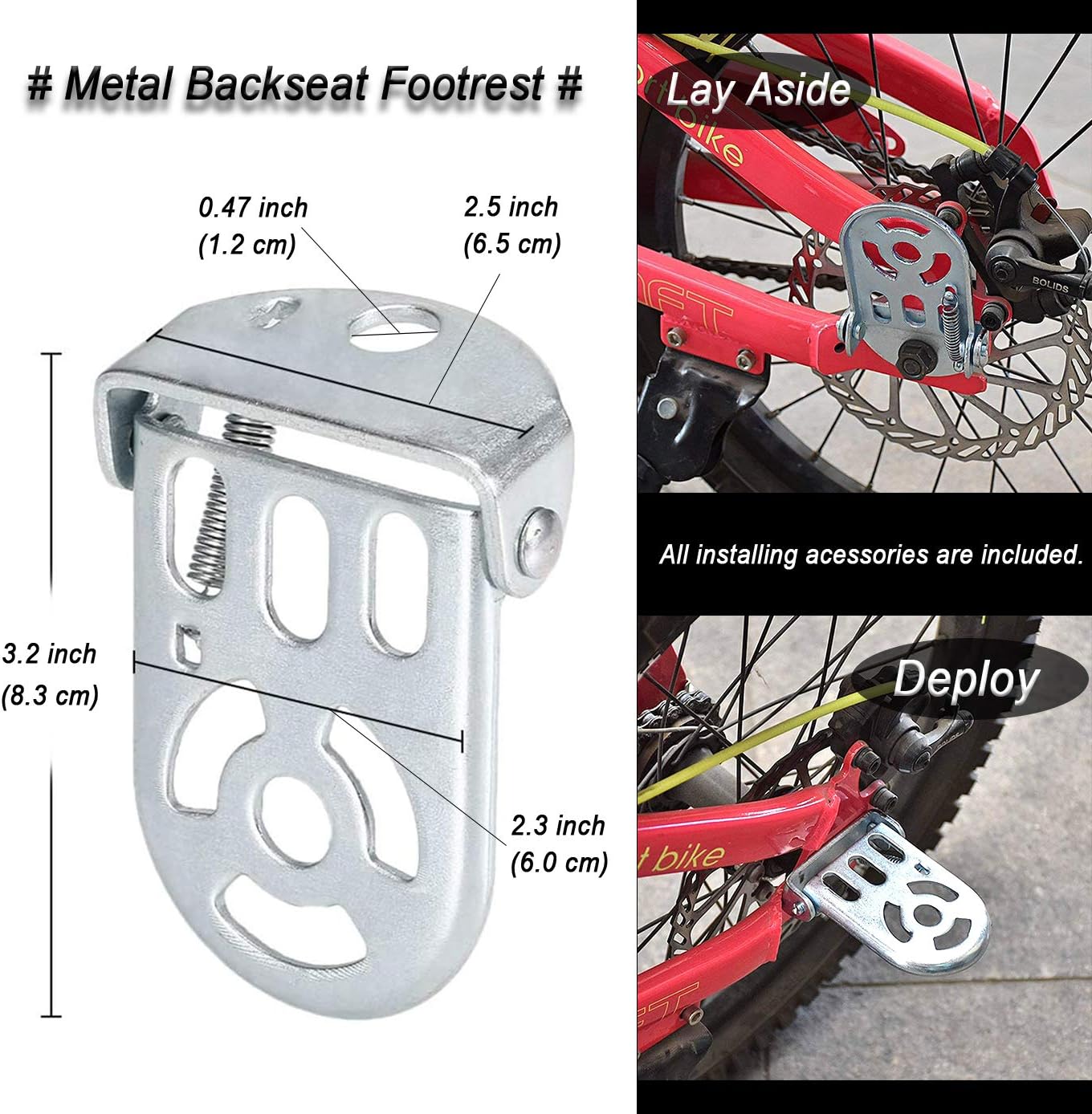 Bike Child Seat Kit