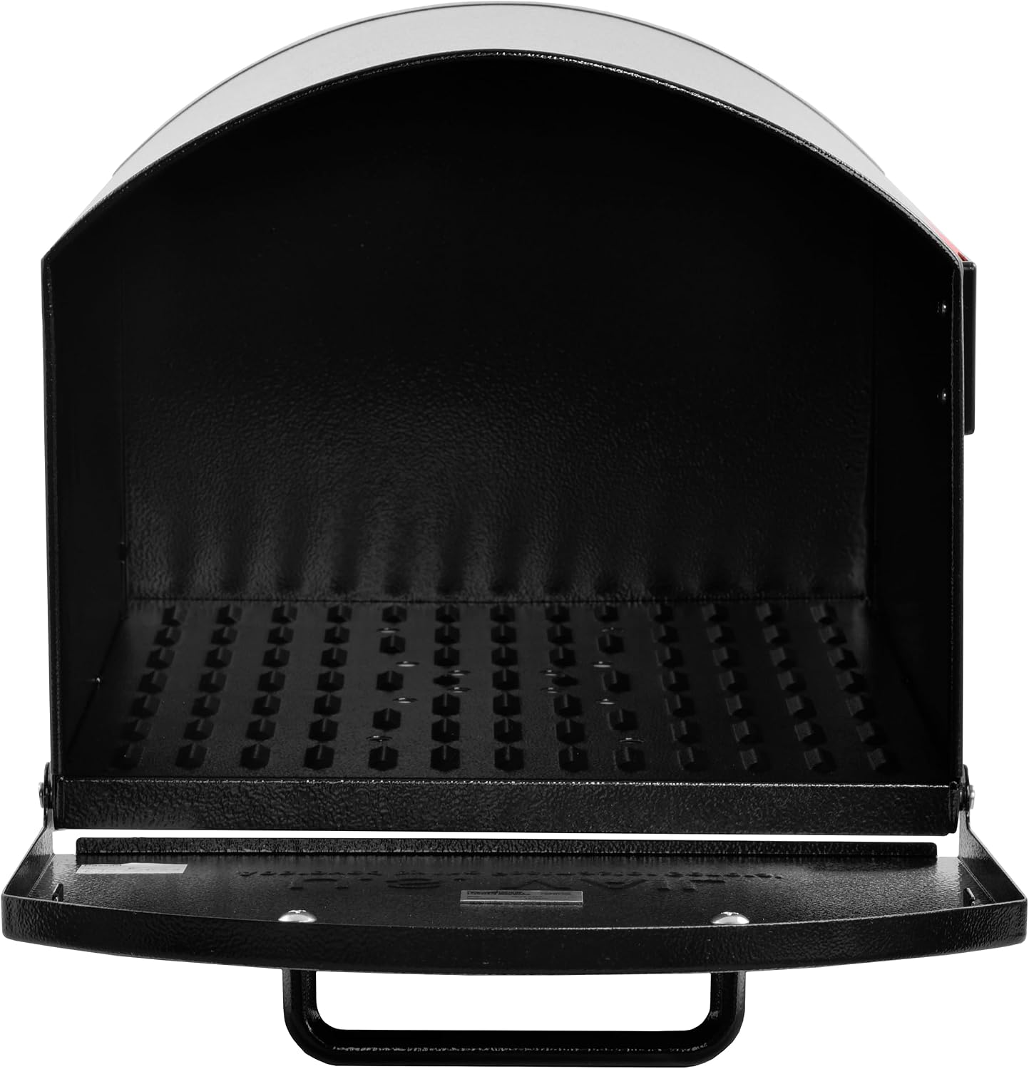 Mail Boss Orca Extra Large Galvanized Steel Post Mount Mailbox, Non-Locking