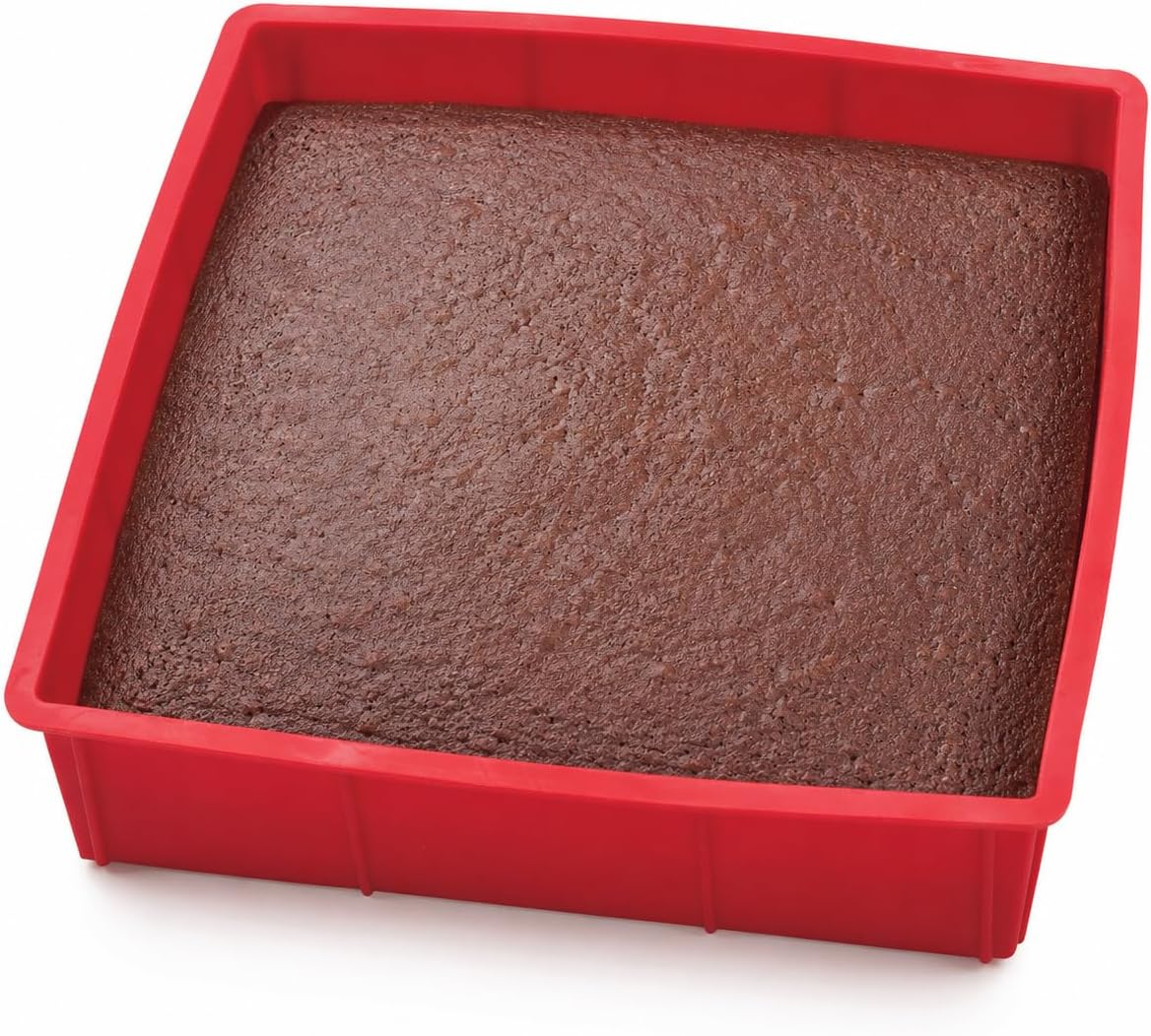 Mrs. Anderson's Baking Silicone Loaf Bread Pan, Non-Stick European-Grade Silicone