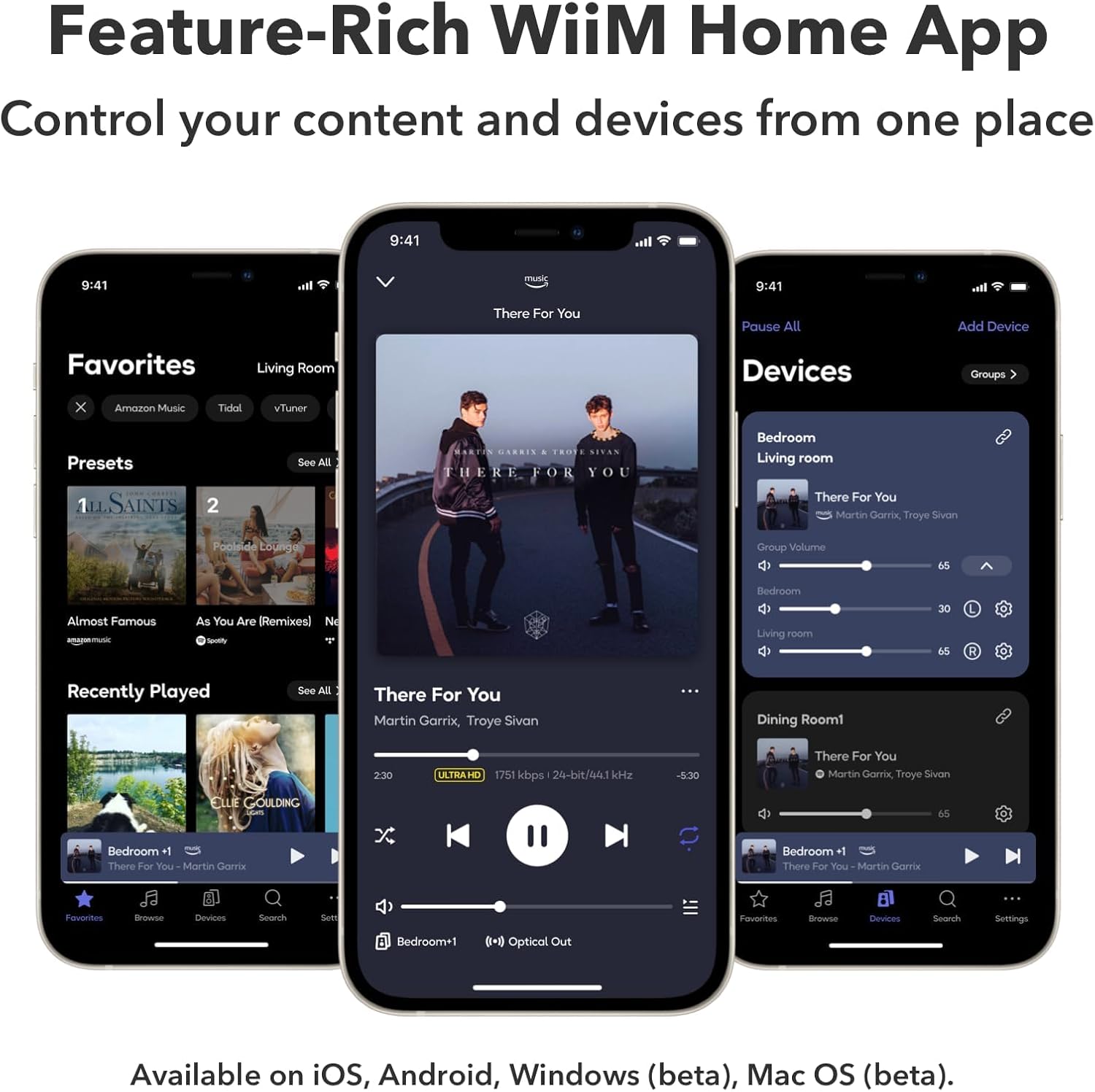 WiiM Pro Music Streamer to Upgrade Stereo with AirPlay 2, Spotify Connect | Upgrade Your Favorite Stereo with Hi-Res Streaming, AirPlay 2