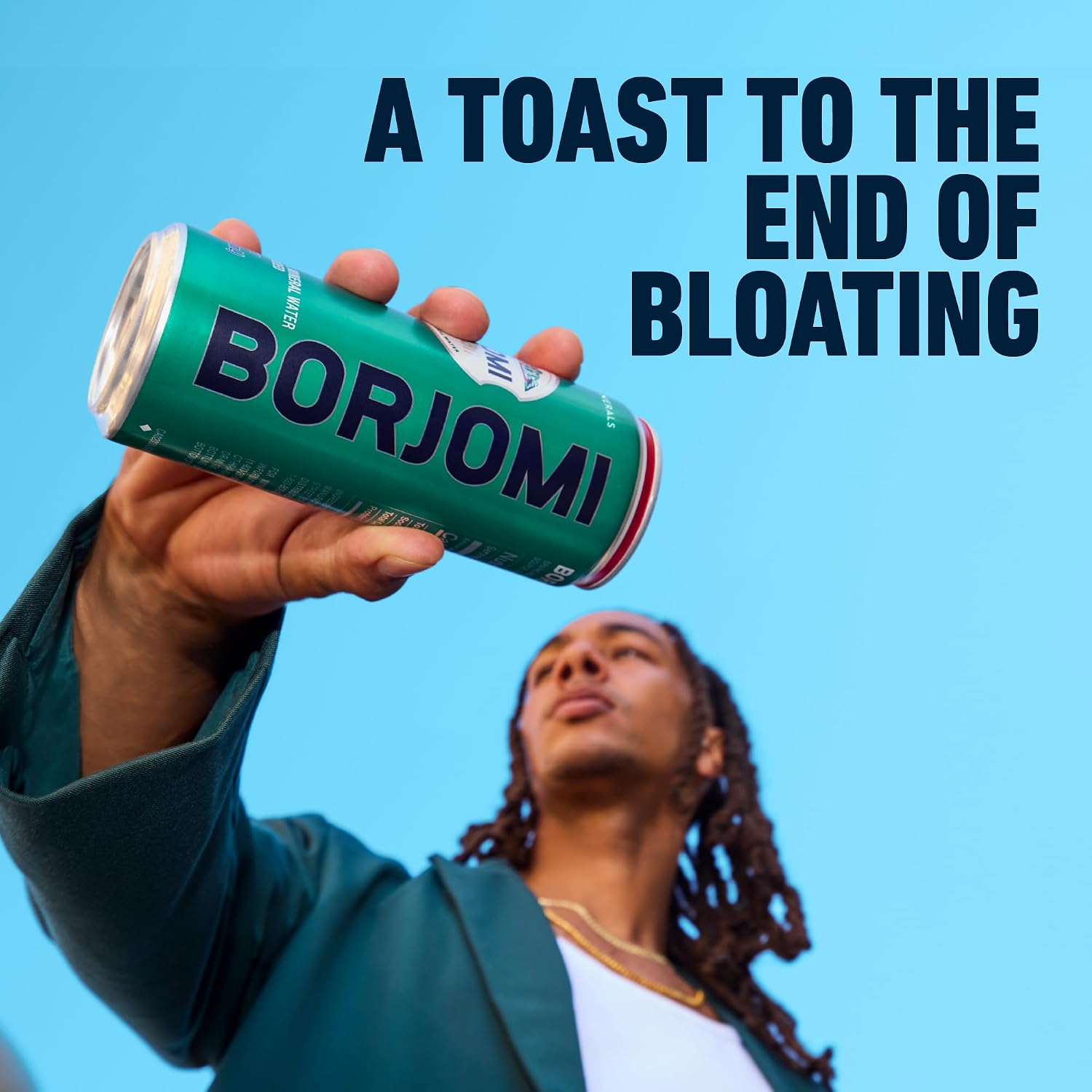 BORJOMI Sparkling Mineral Water with Natural Minerals - Crisp and Bold Taste - PET Bottles - 25.3 oz, Bottled Water 6 Pack