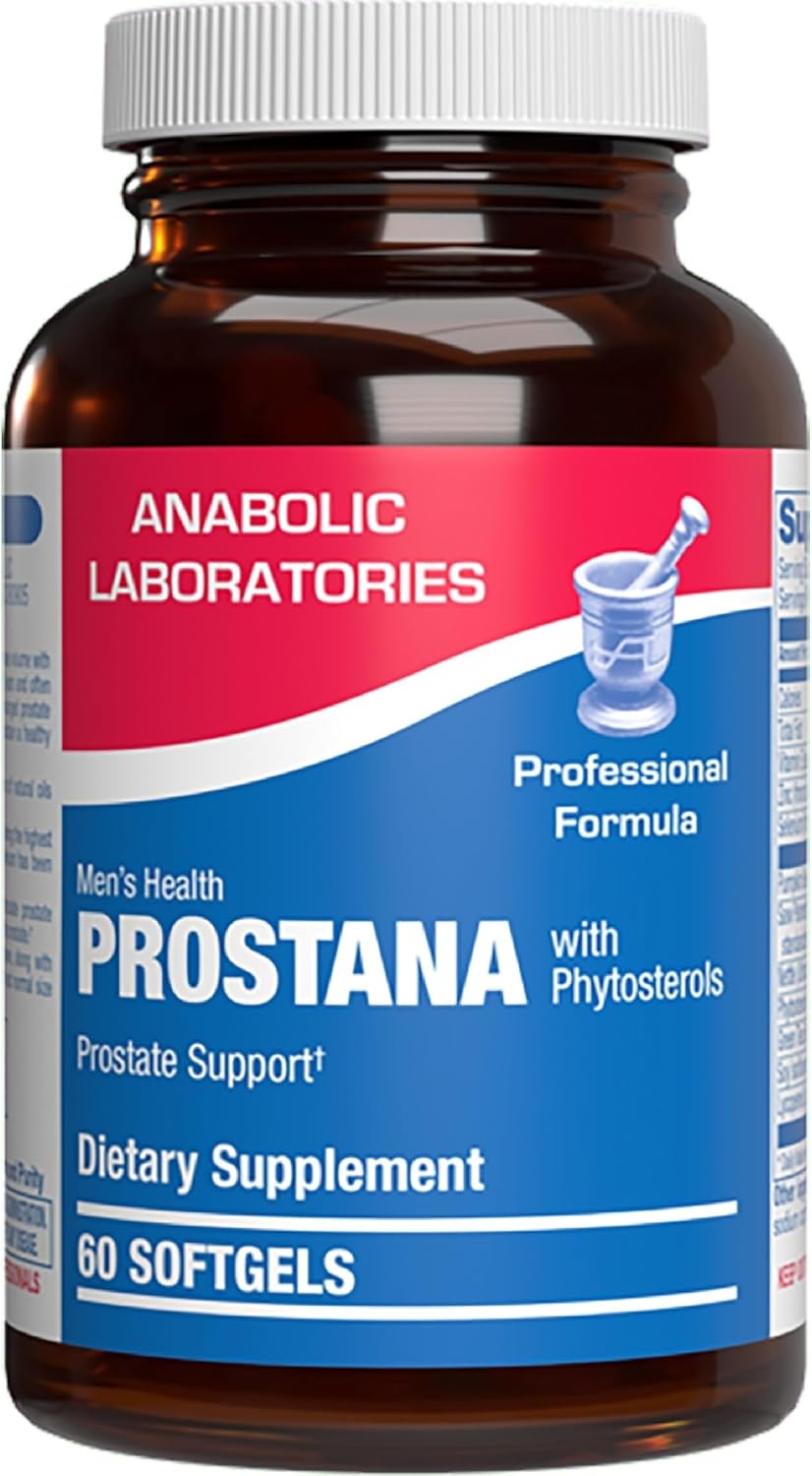 Prostana Prostate Health Supplement for Men - Clinical Formula Herbal Complex with Beta Sitosterol Saw Palmetto and Pumpkin Seed Oil for Prostate
