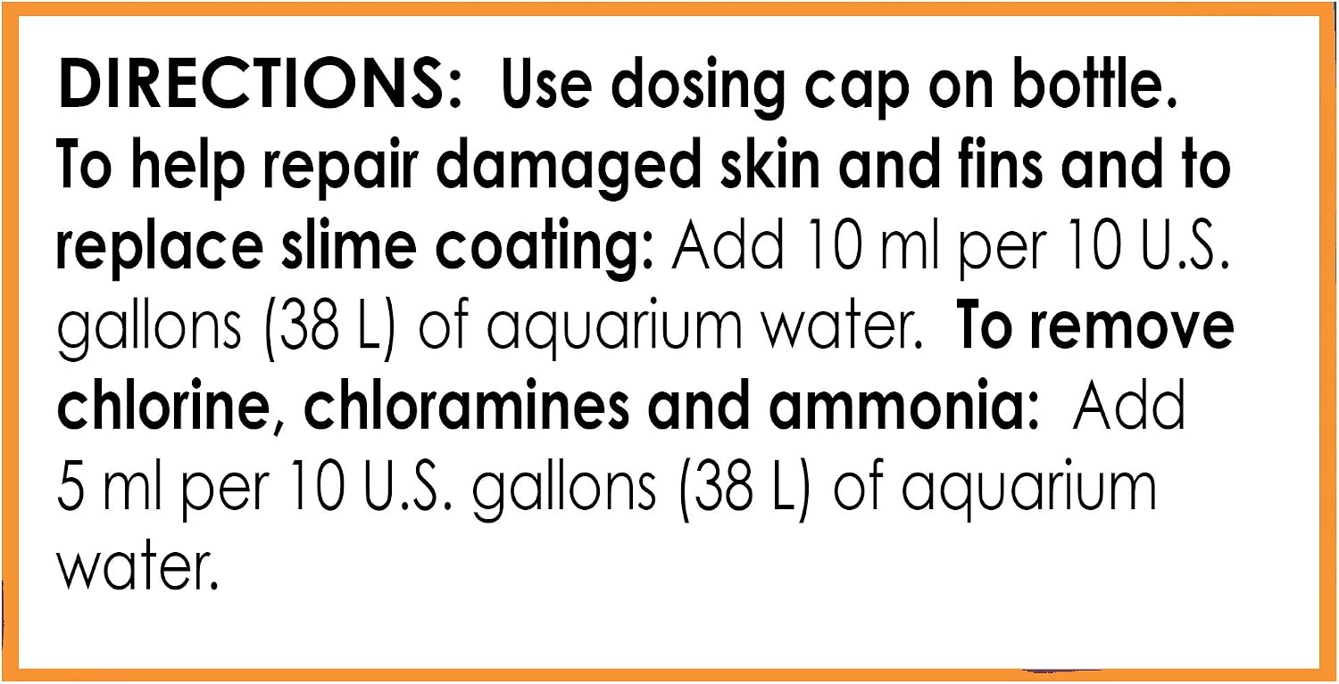 API MARINE STRESS COAT Saltwater Aquarium Water Conditioner 16-Ounce Bottle