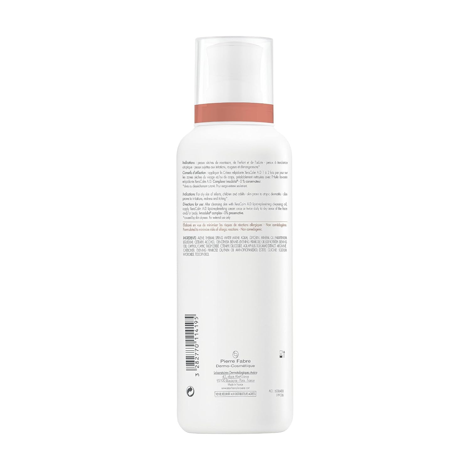Avène XeraCalm A.D Lipid-Replenishing Cream