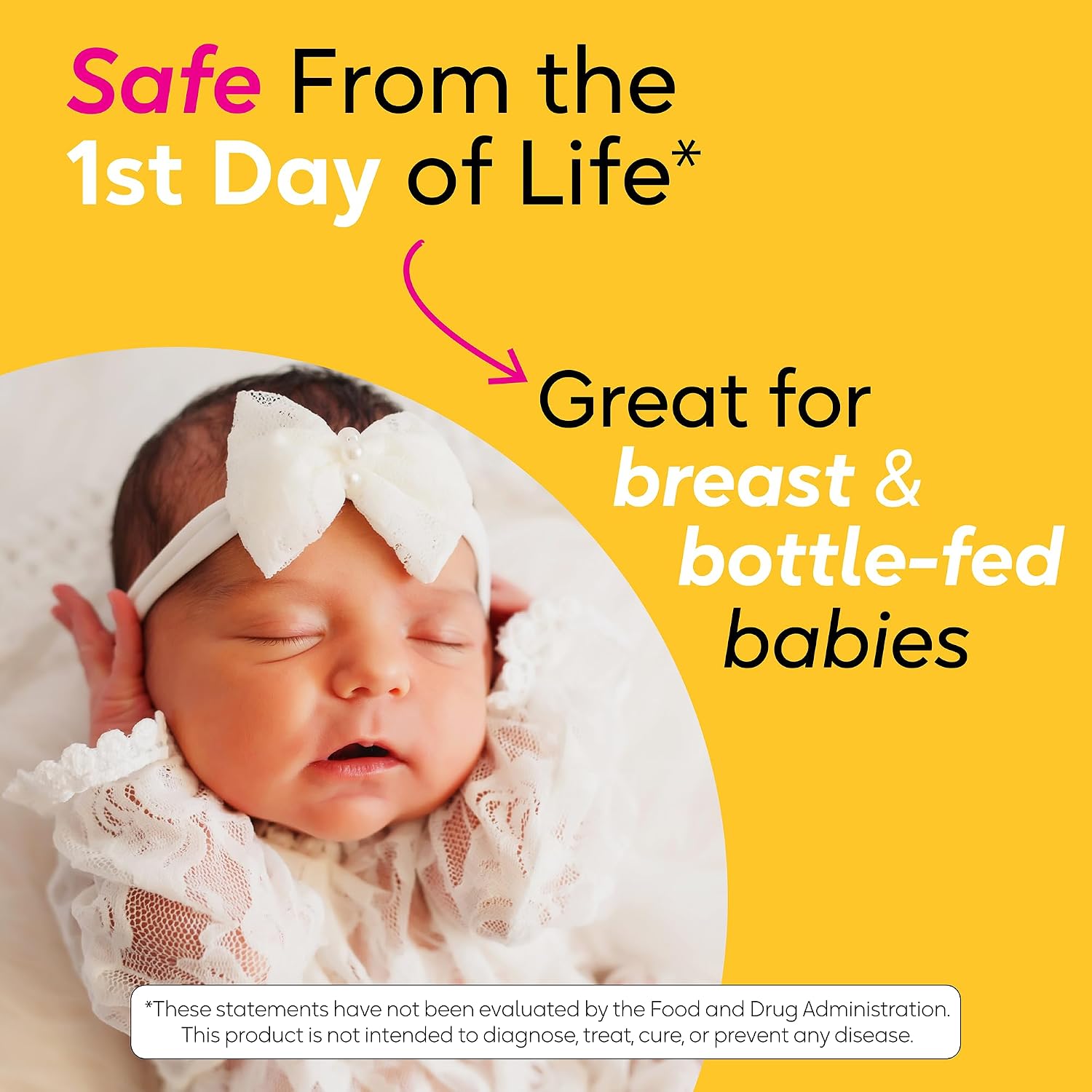 BioGaia Baby Probiotic Drops | Colic & Gas Relief | Safe for Newborns | Pediatrician-recommended | Ease Crying, Fussing, Colic, Gas