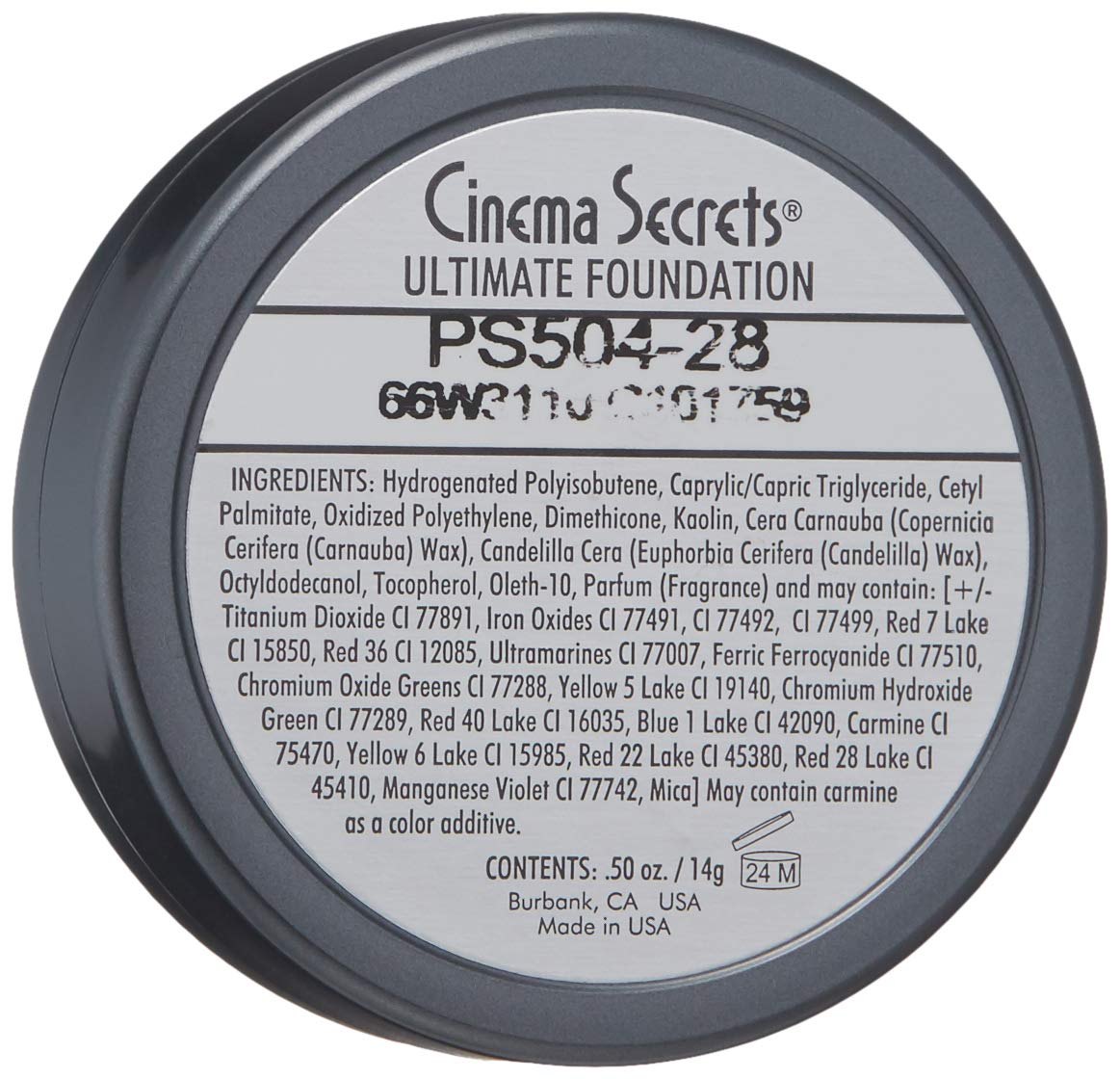 Ultimate Foundation in Medium-Deep Beige-Pink Undertones, 500B Series by cinemasecrets