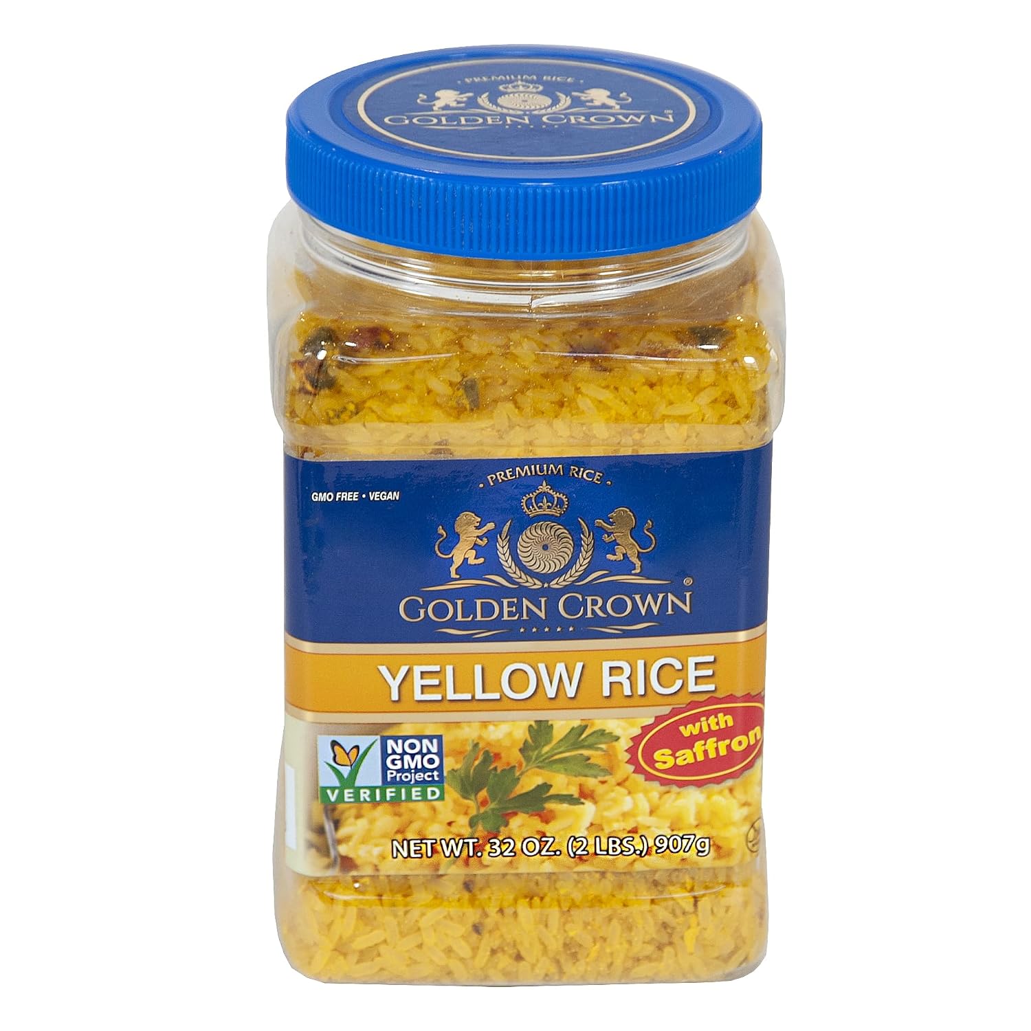 Golden Crown 8-in-1 Wild Rice Blend w/Red, Black Barley, Wild Rice Mix, 2lb