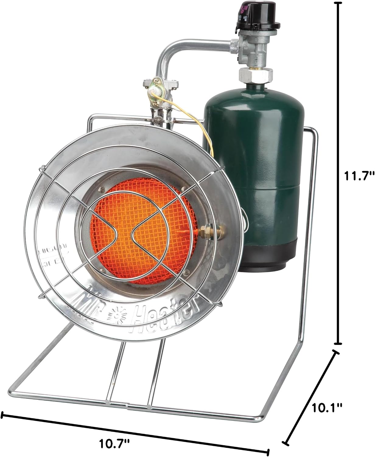Mr. Heater Original 15,000 BTU Propane Tank Top Radiant Heater Cooker